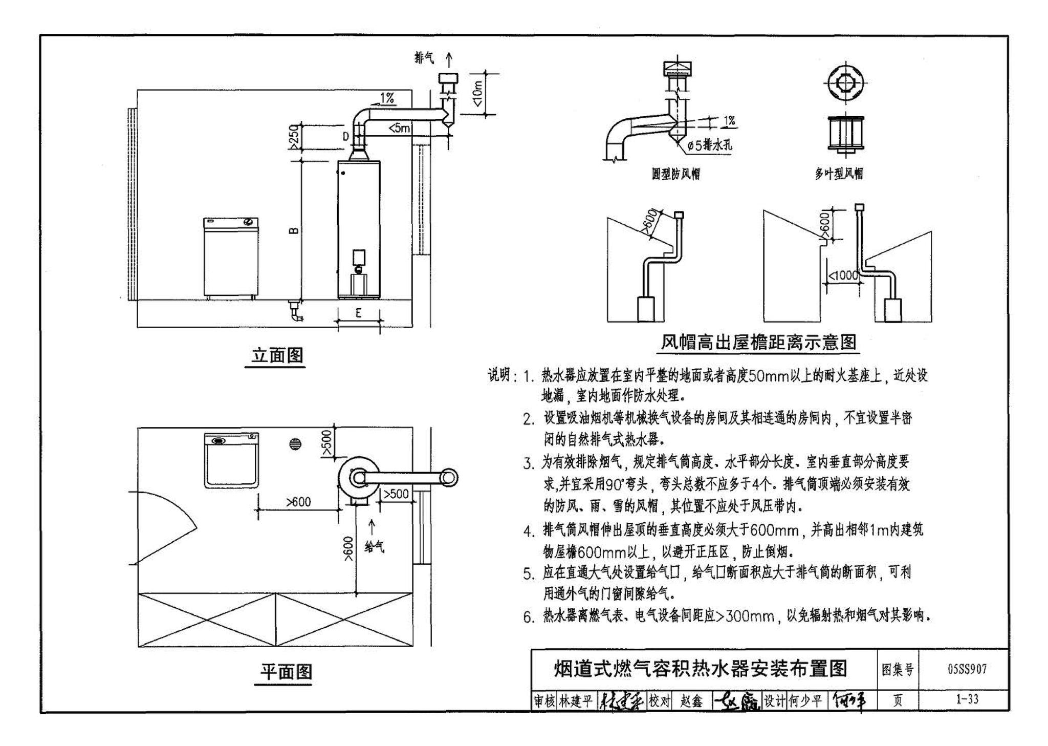 05SS907--小城镇住宅给水排水设施选用与安装