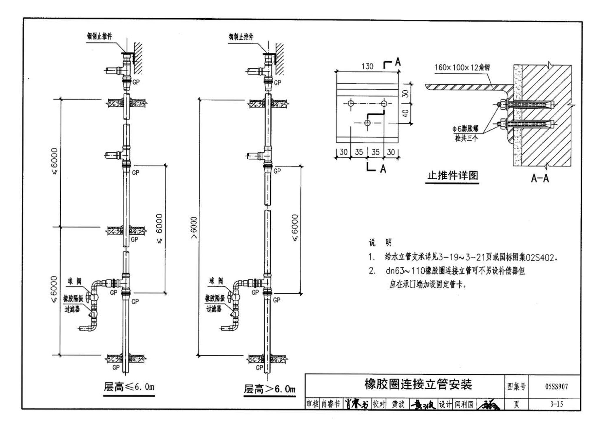 05SS907--小城镇住宅给水排水设施选用与安装