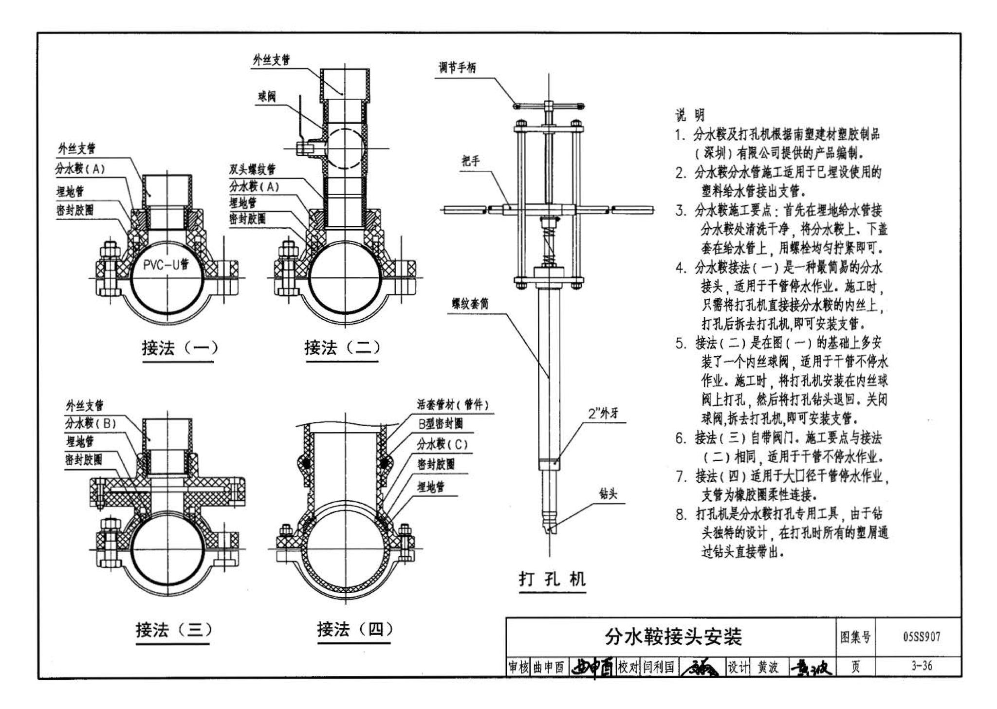 05SS907--小城镇住宅给水排水设施选用与安装