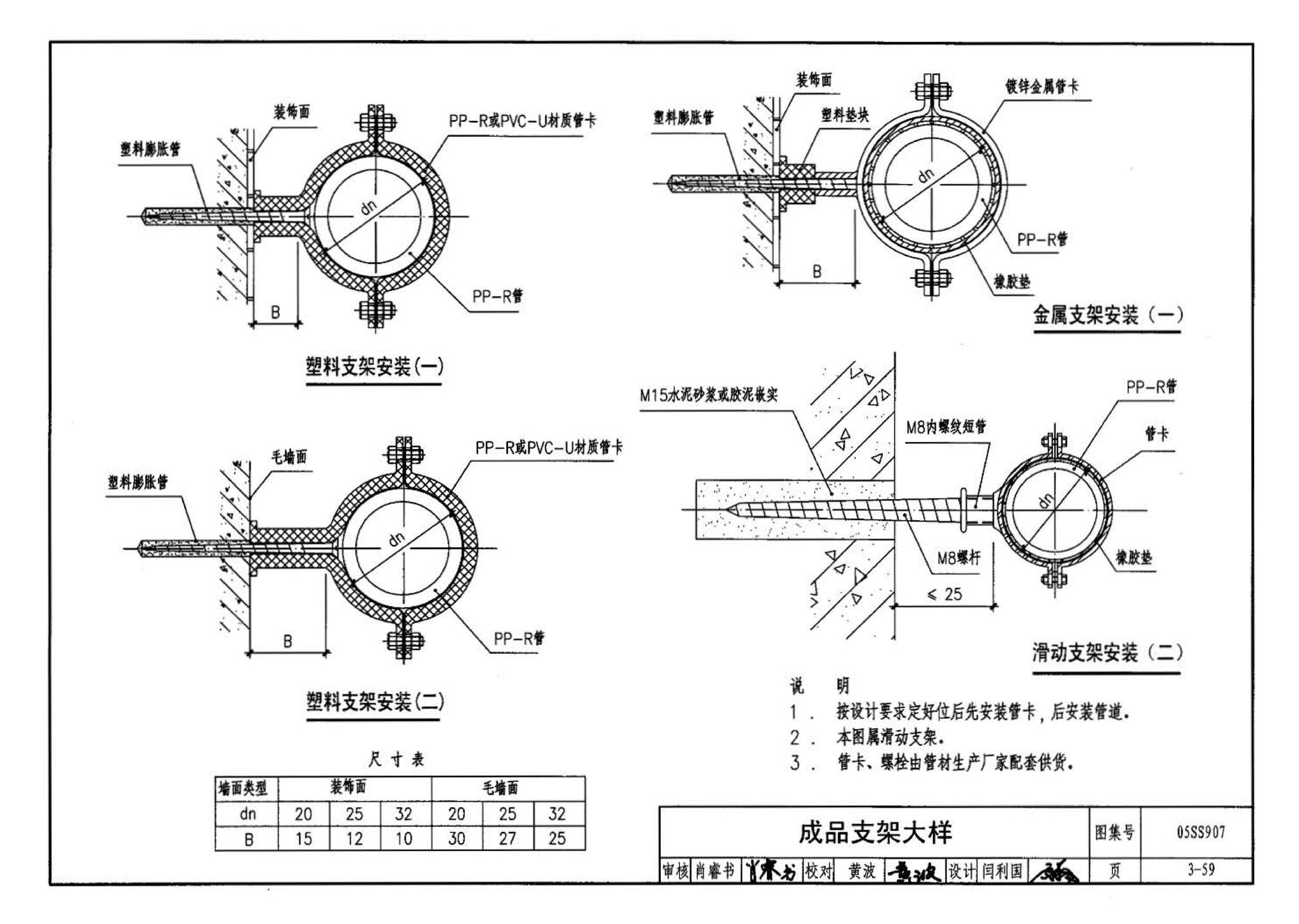 05SS907--小城镇住宅给水排水设施选用与安装