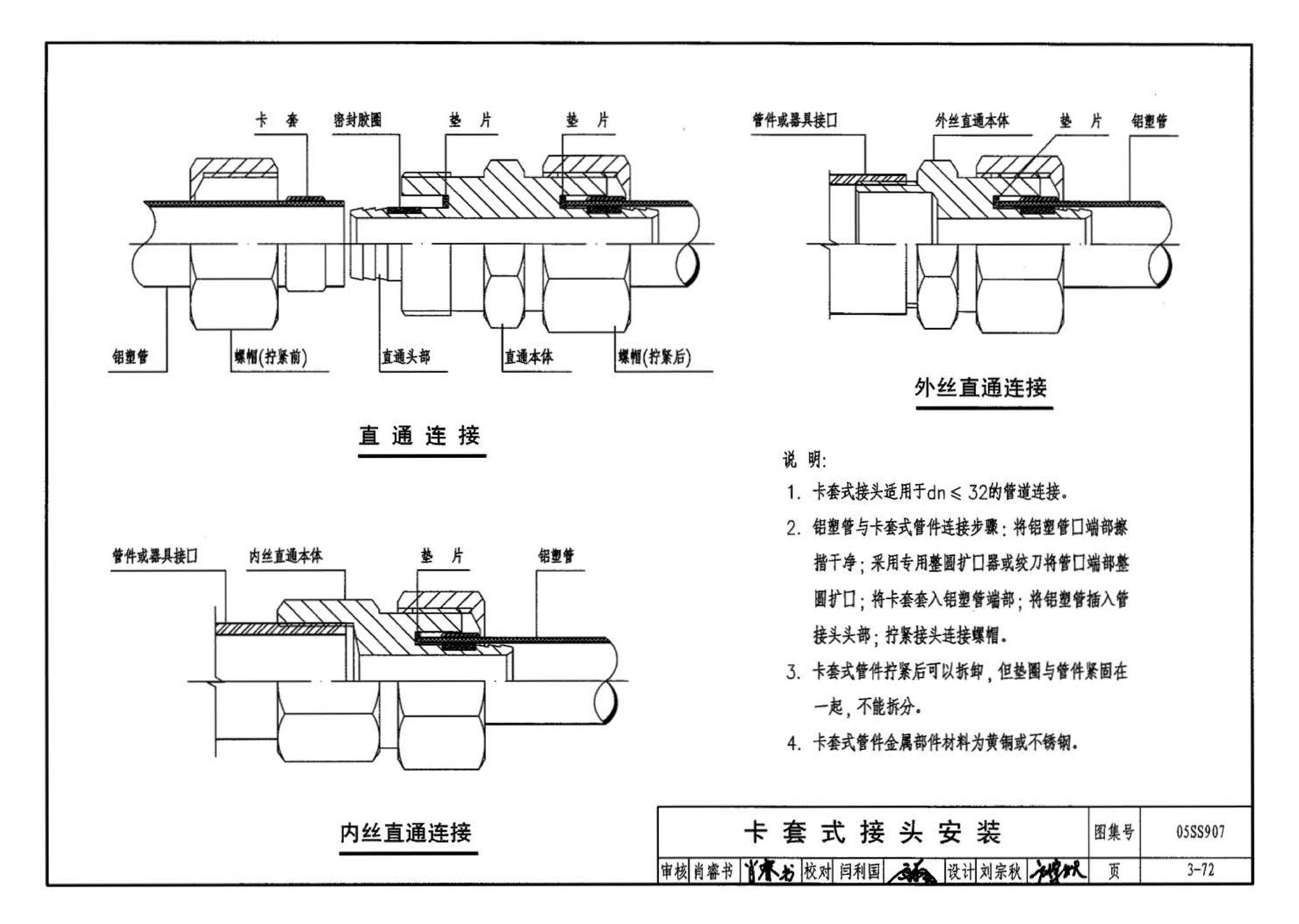 05SS907--小城镇住宅给水排水设施选用与安装