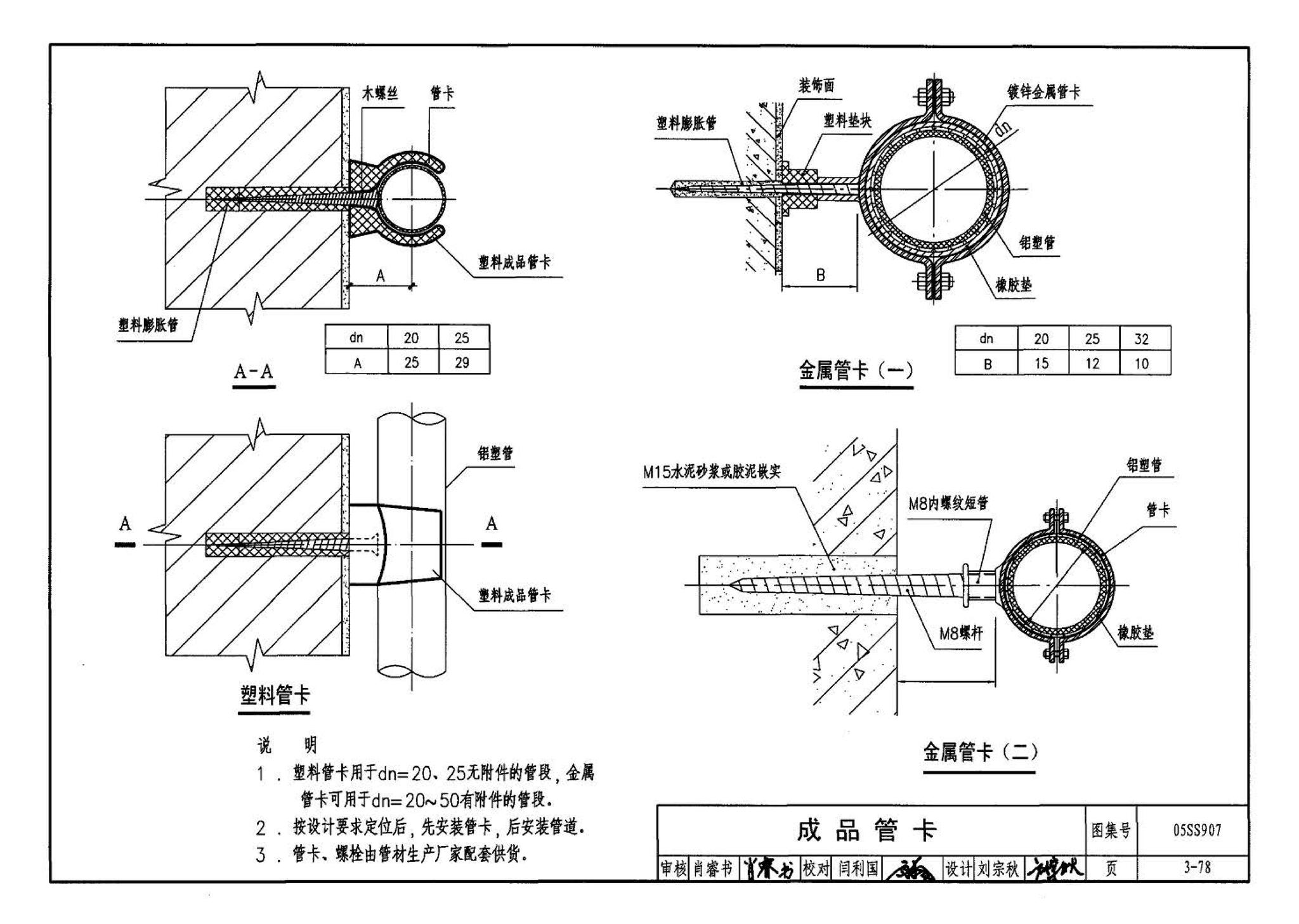 05SS907--小城镇住宅给水排水设施选用与安装