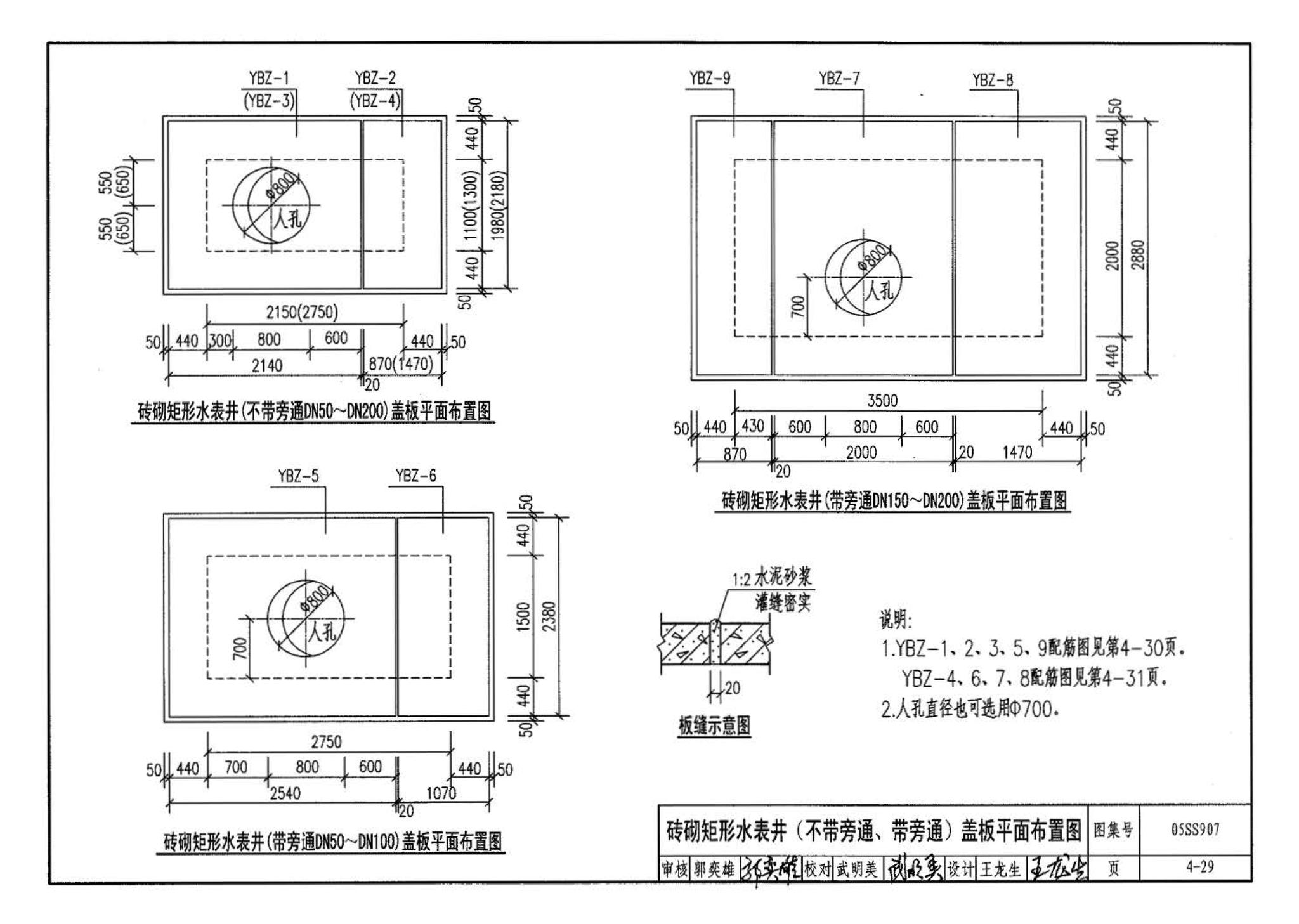 05SS907--小城镇住宅给水排水设施选用与安装