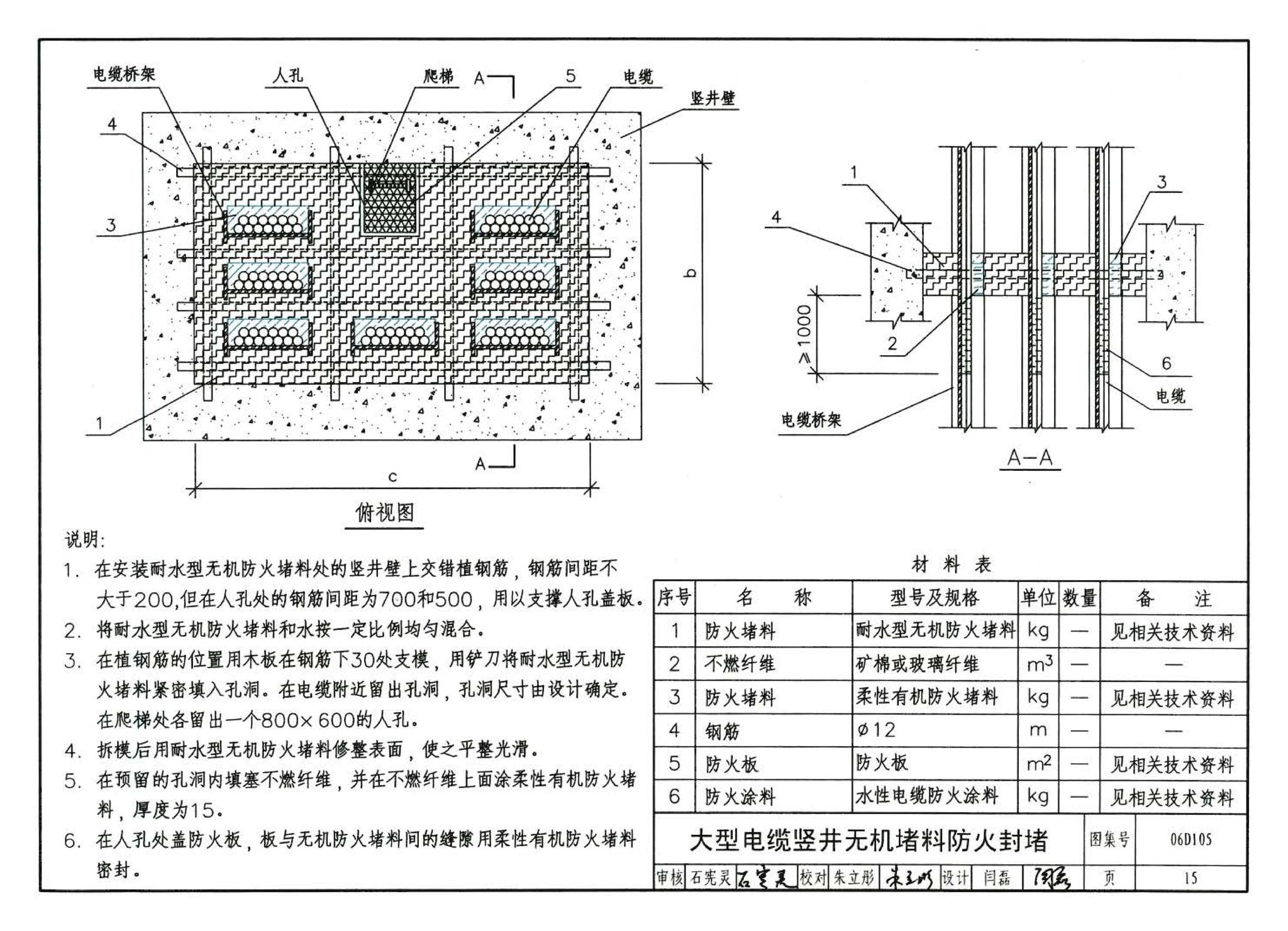 06D105--电缆防火阻燃设计与施工