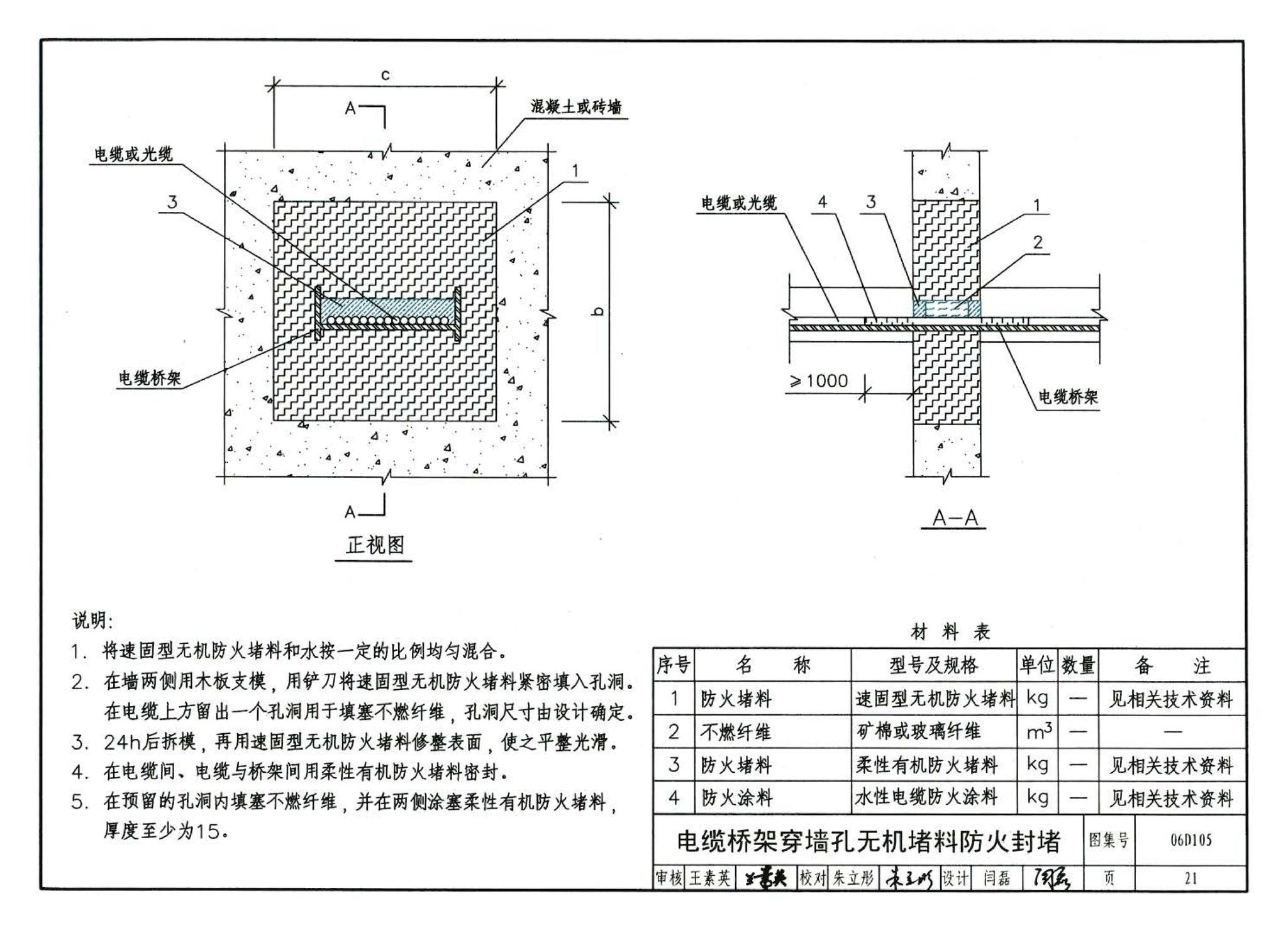 06D105--电缆防火阻燃设计与施工