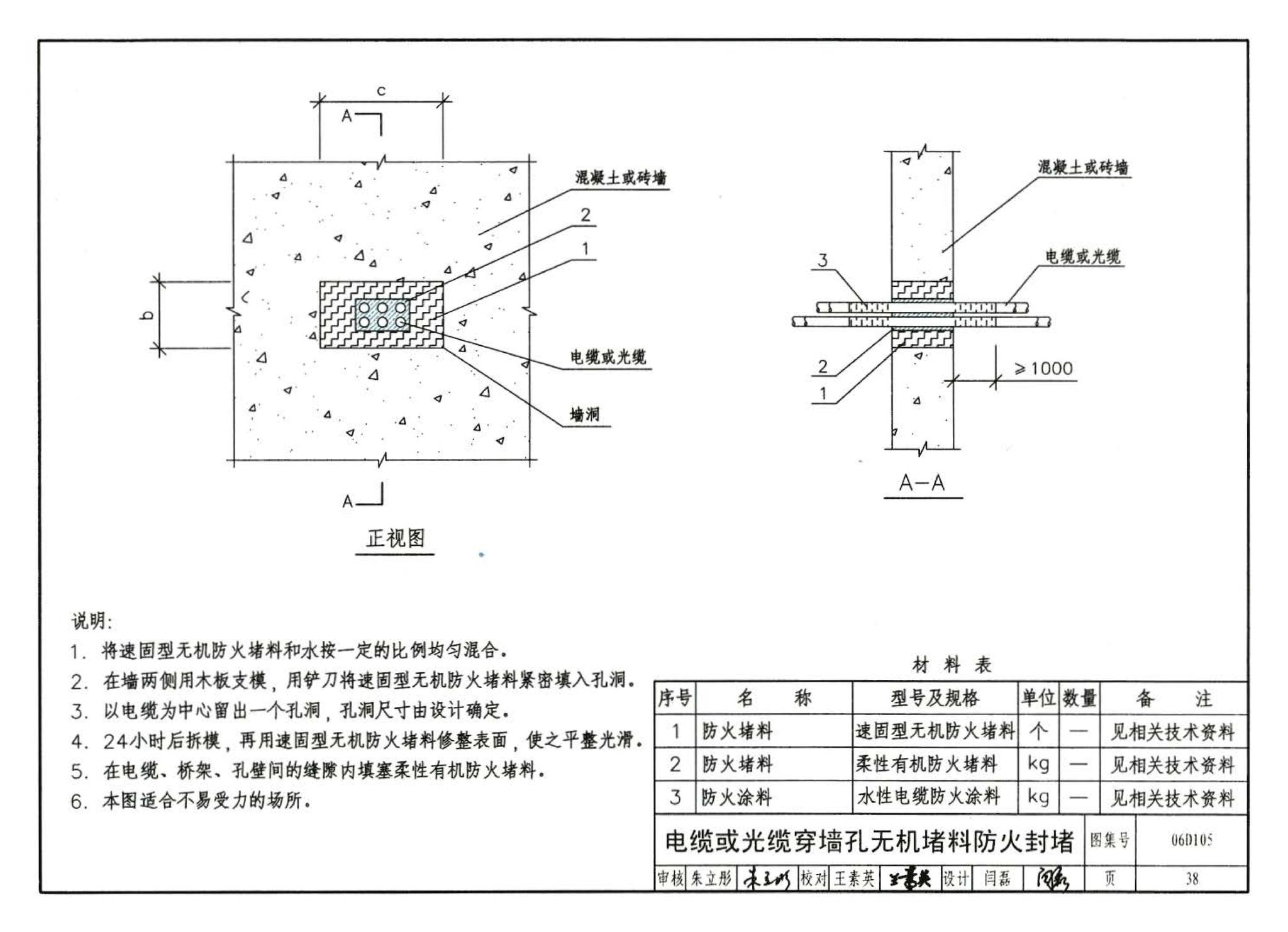 06D105--电缆防火阻燃设计与施工