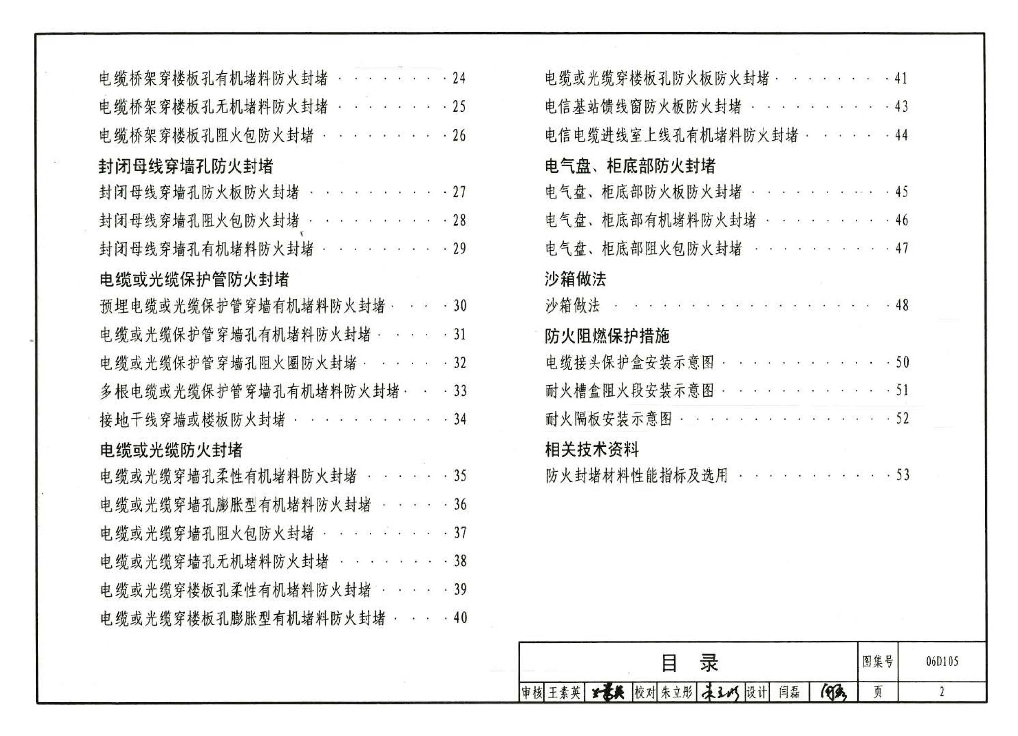 06D105--电缆防火阻燃设计与施工