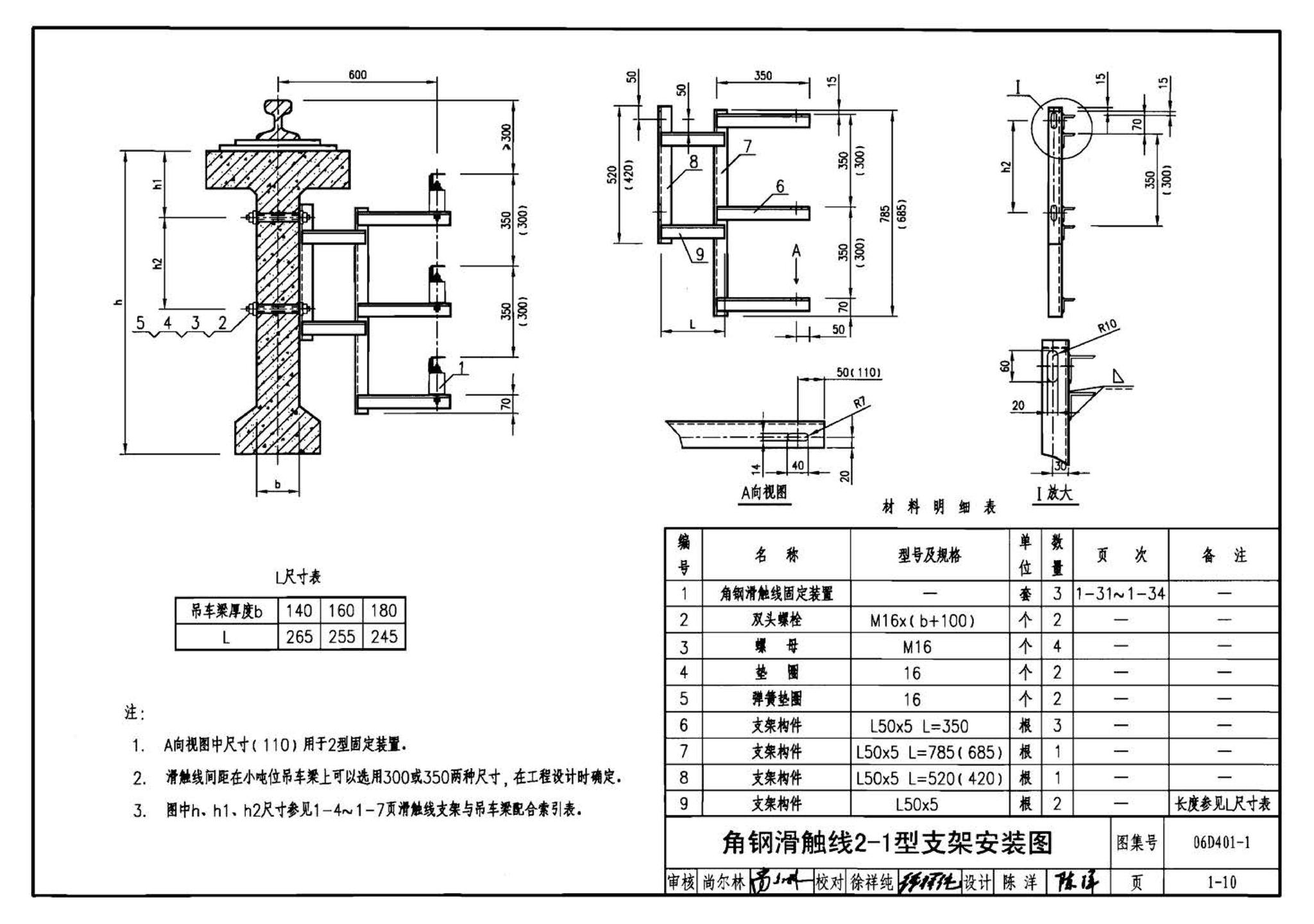 06D401-1--吊车供电线路安装