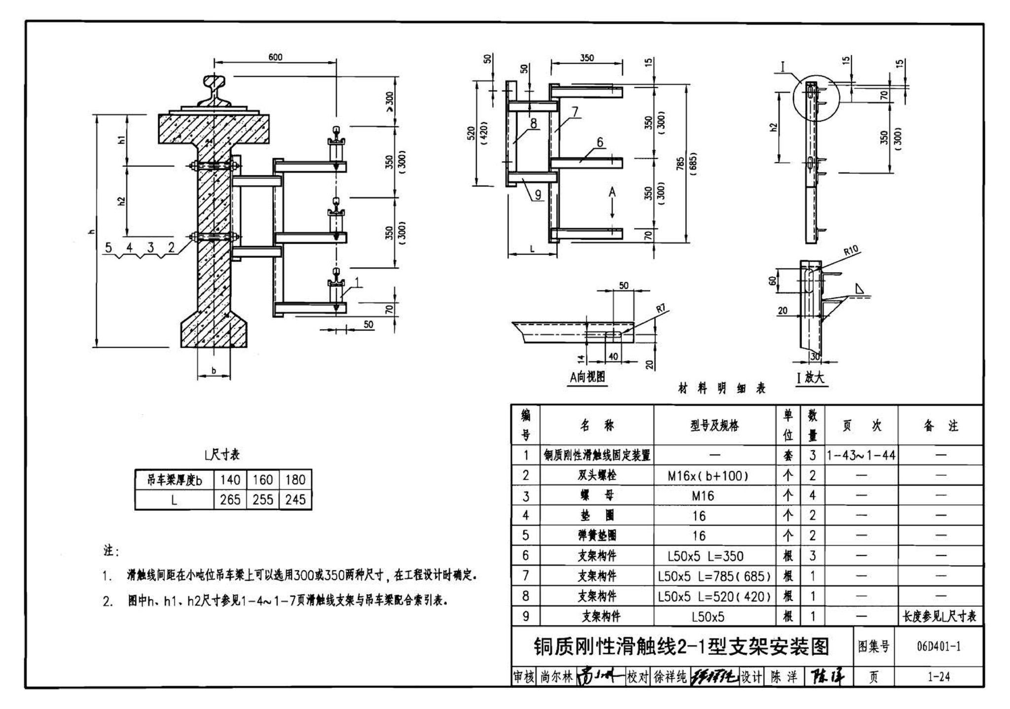 06D401-1--吊车供电线路安装