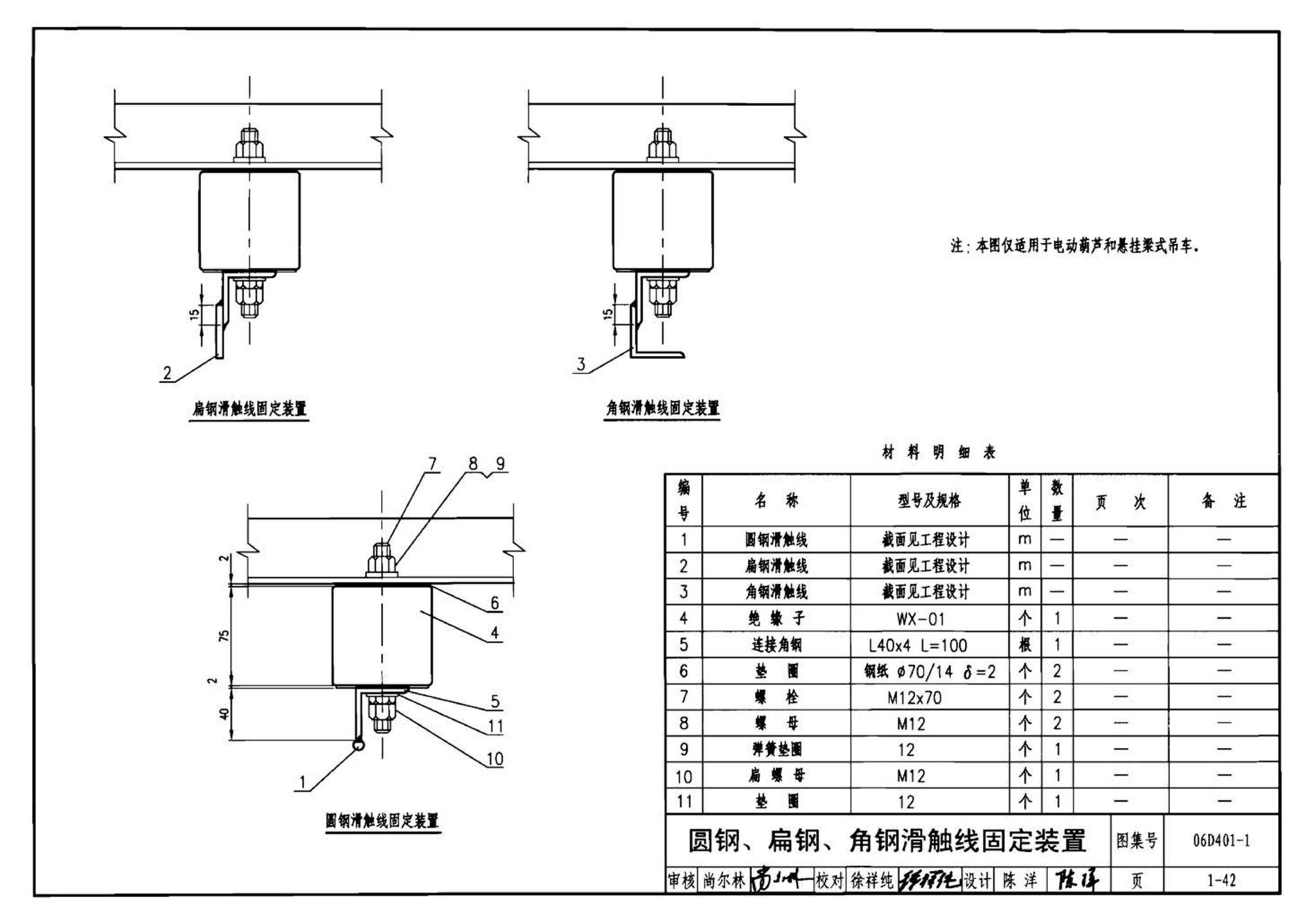 06D401-1--吊车供电线路安装