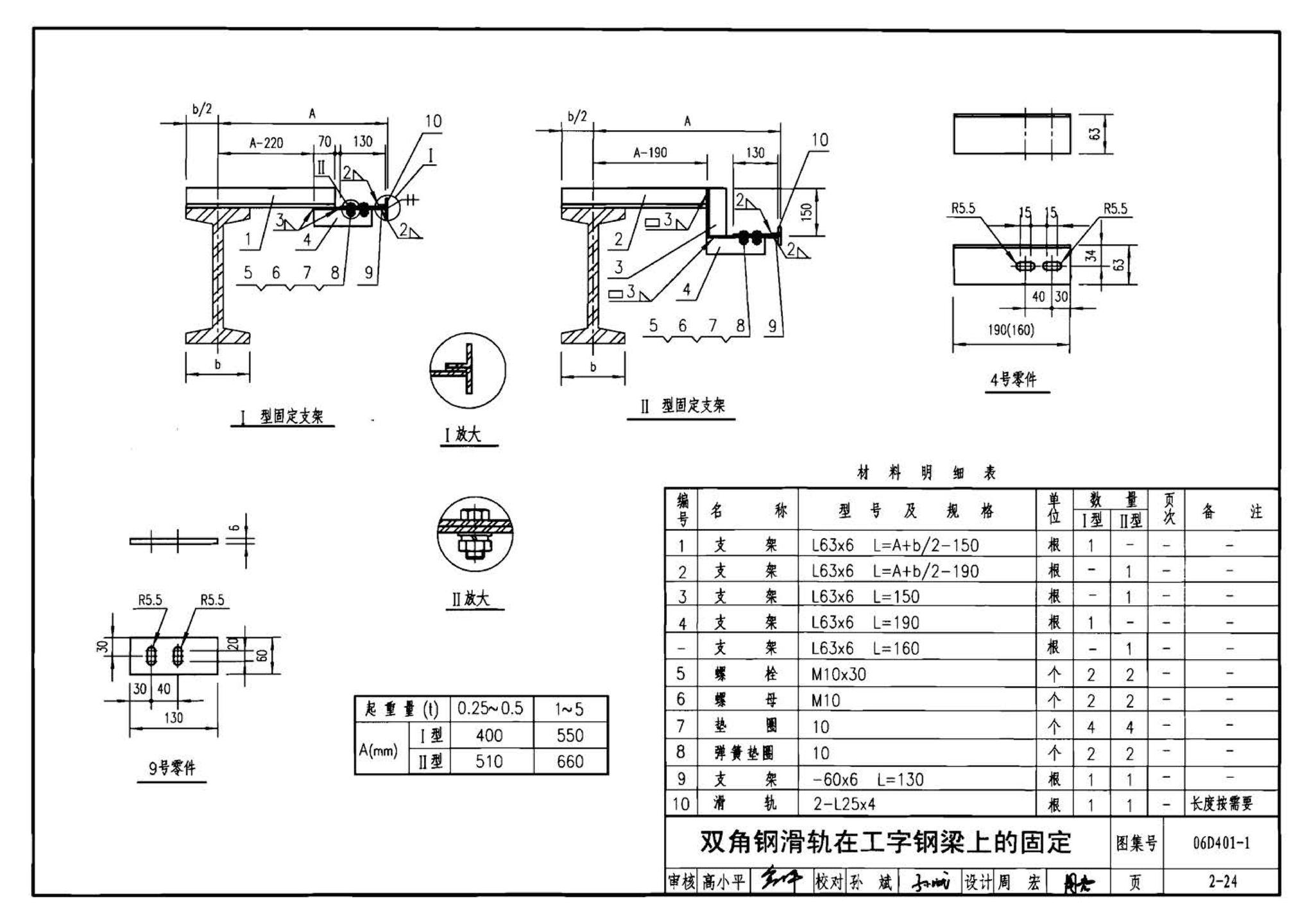 06D401-1--吊车供电线路安装