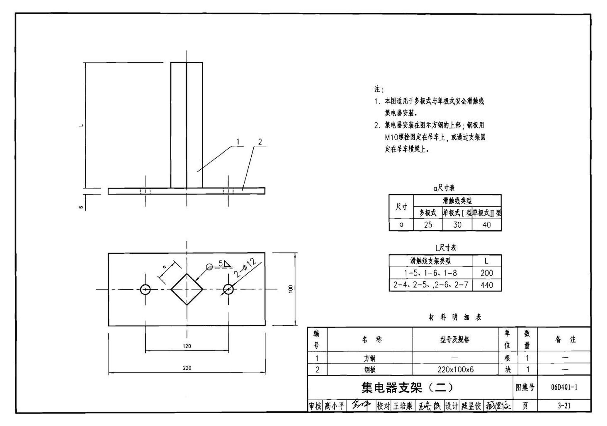 06D401-1--吊车供电线路安装