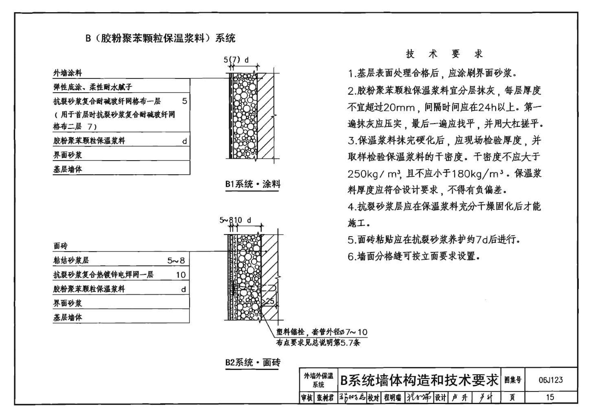 06J123--墙体节能建筑构造