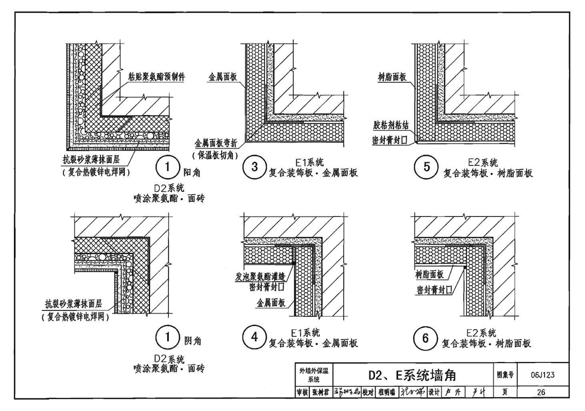 06J123--墙体节能建筑构造