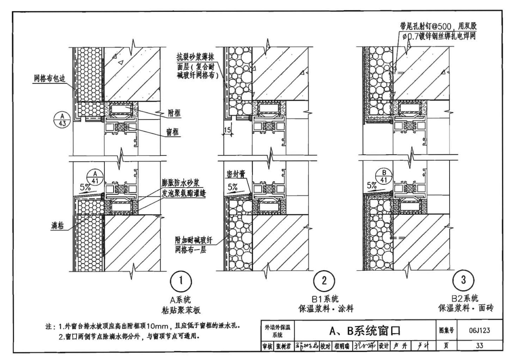 06J123--墙体节能建筑构造