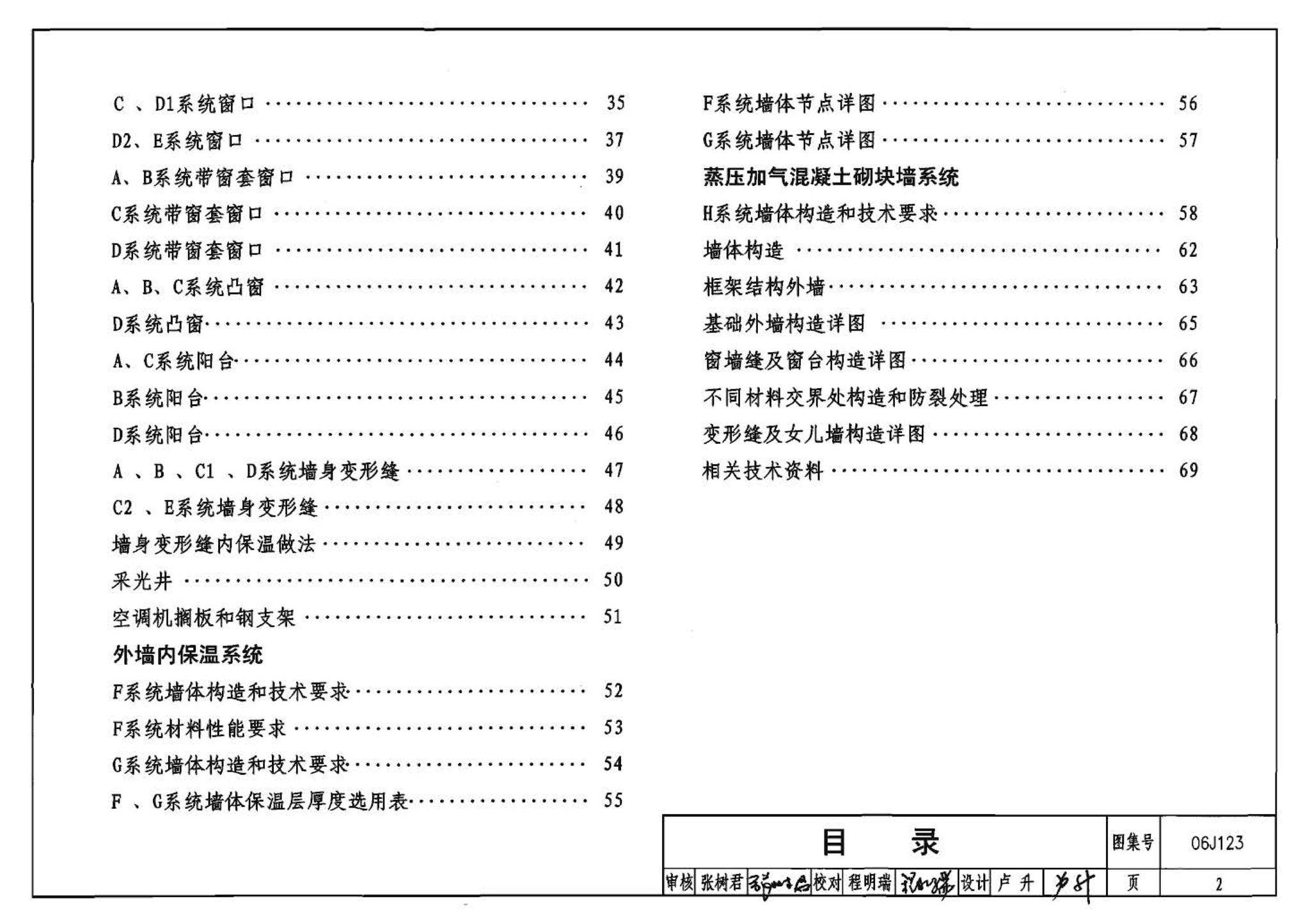 06J123--墙体节能建筑构造