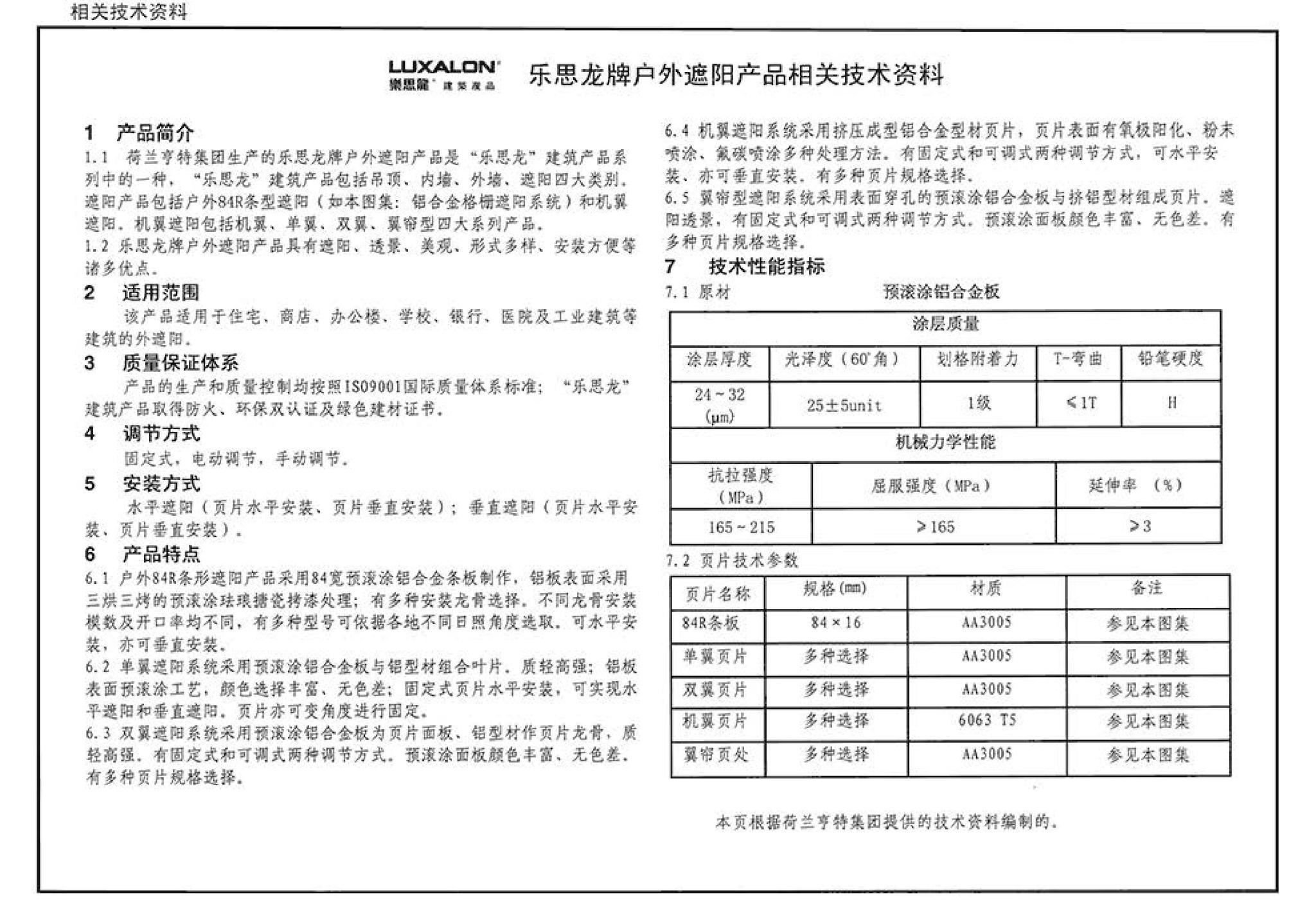 06J506-1--建筑外遮阳（一）