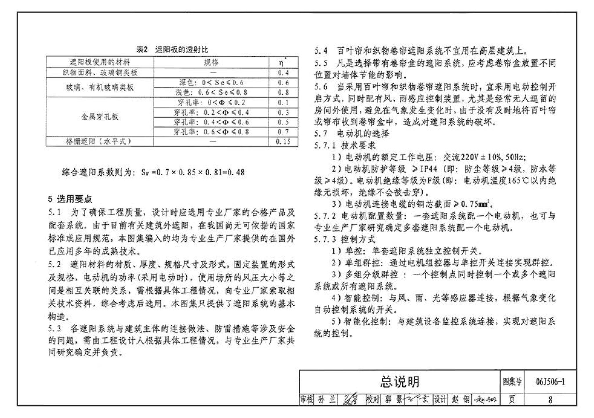 06J506-1--建筑外遮阳（一）