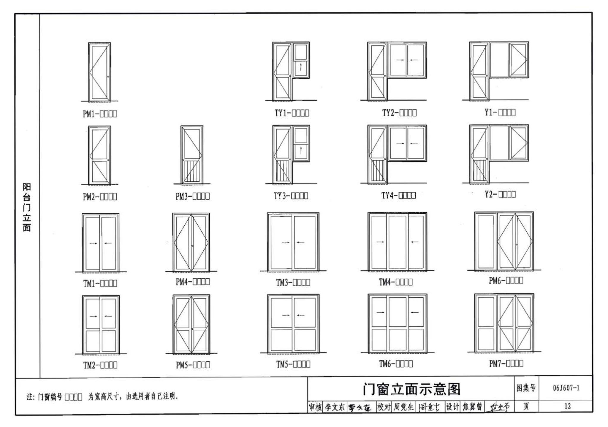 06J607-1--建筑节能门窗（一）