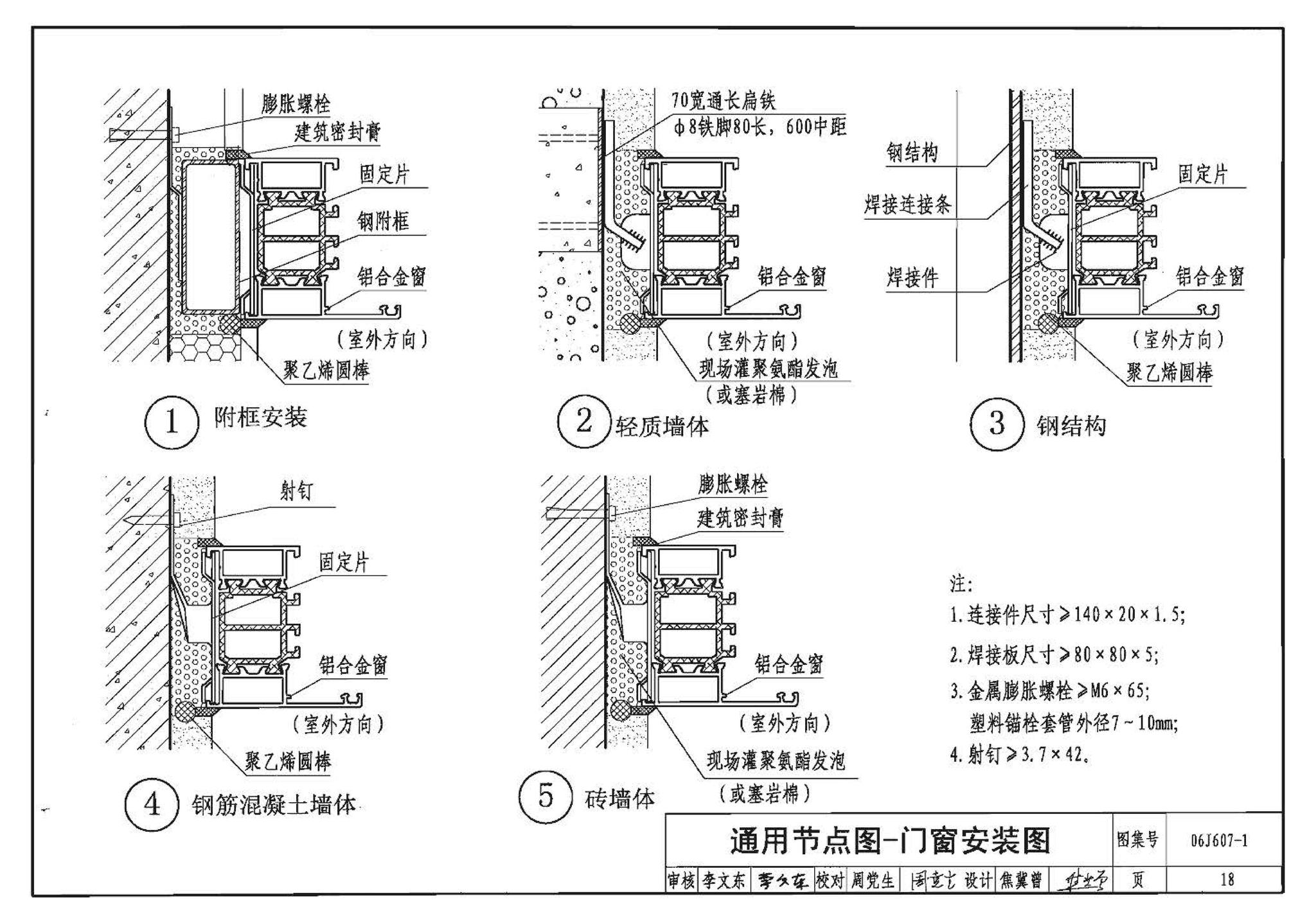 06J607-1--建筑节能门窗（一）