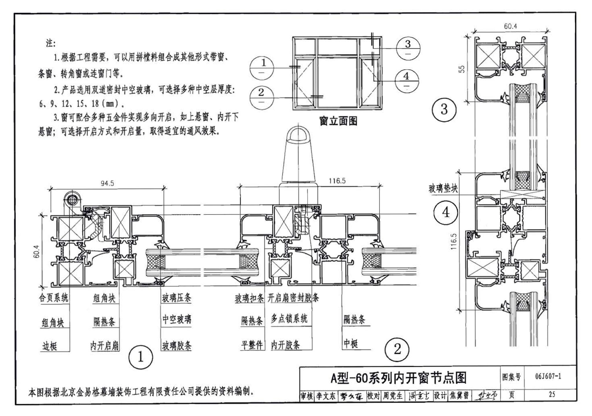 06J607-1--建筑节能门窗（一）