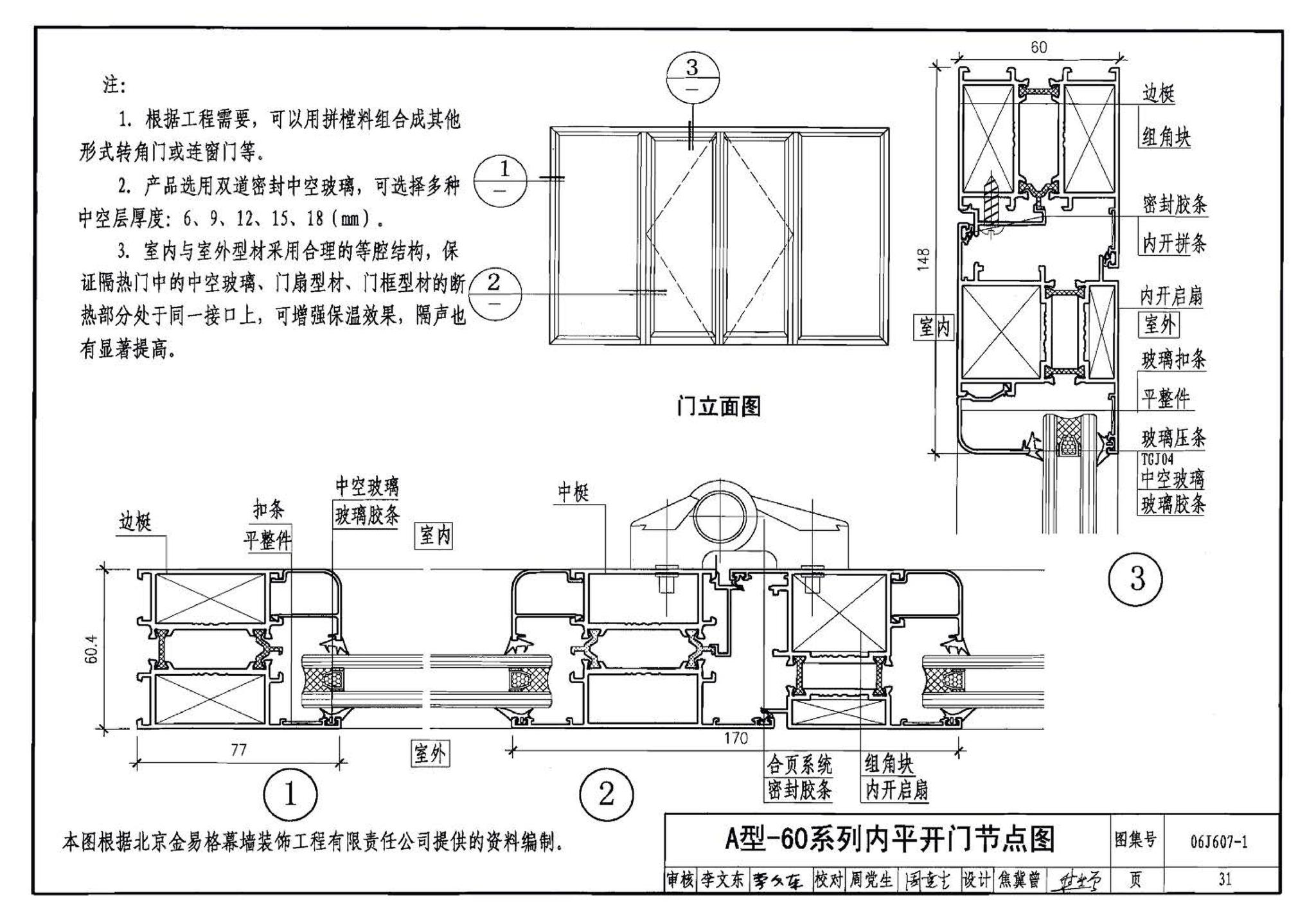 06J607-1--建筑节能门窗（一）