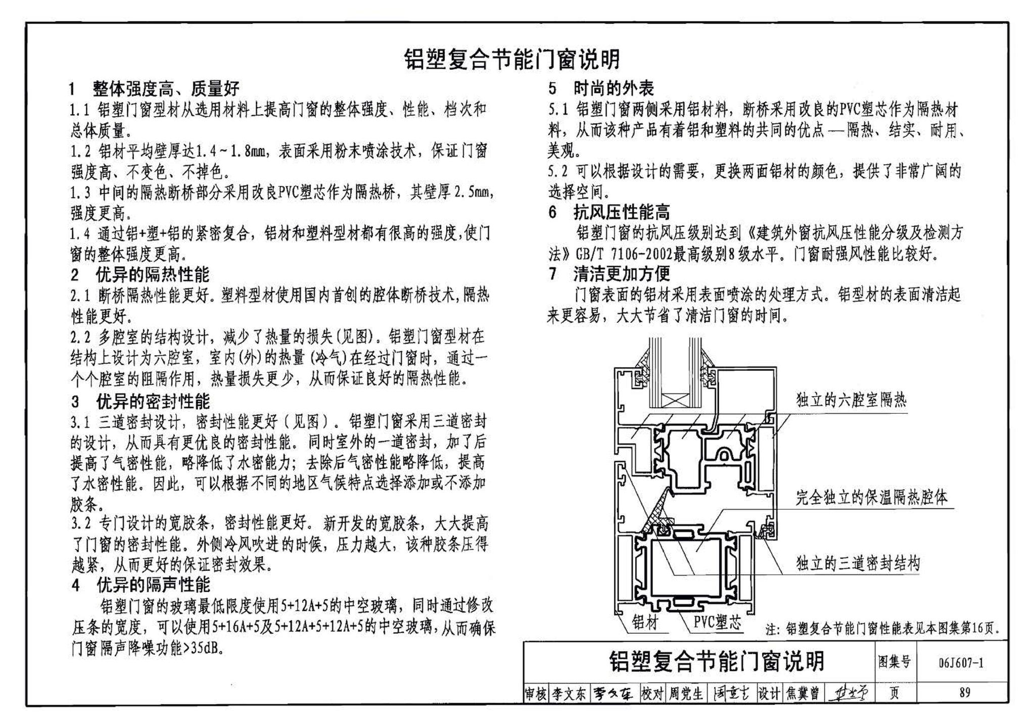 06J607-1--建筑节能门窗（一）