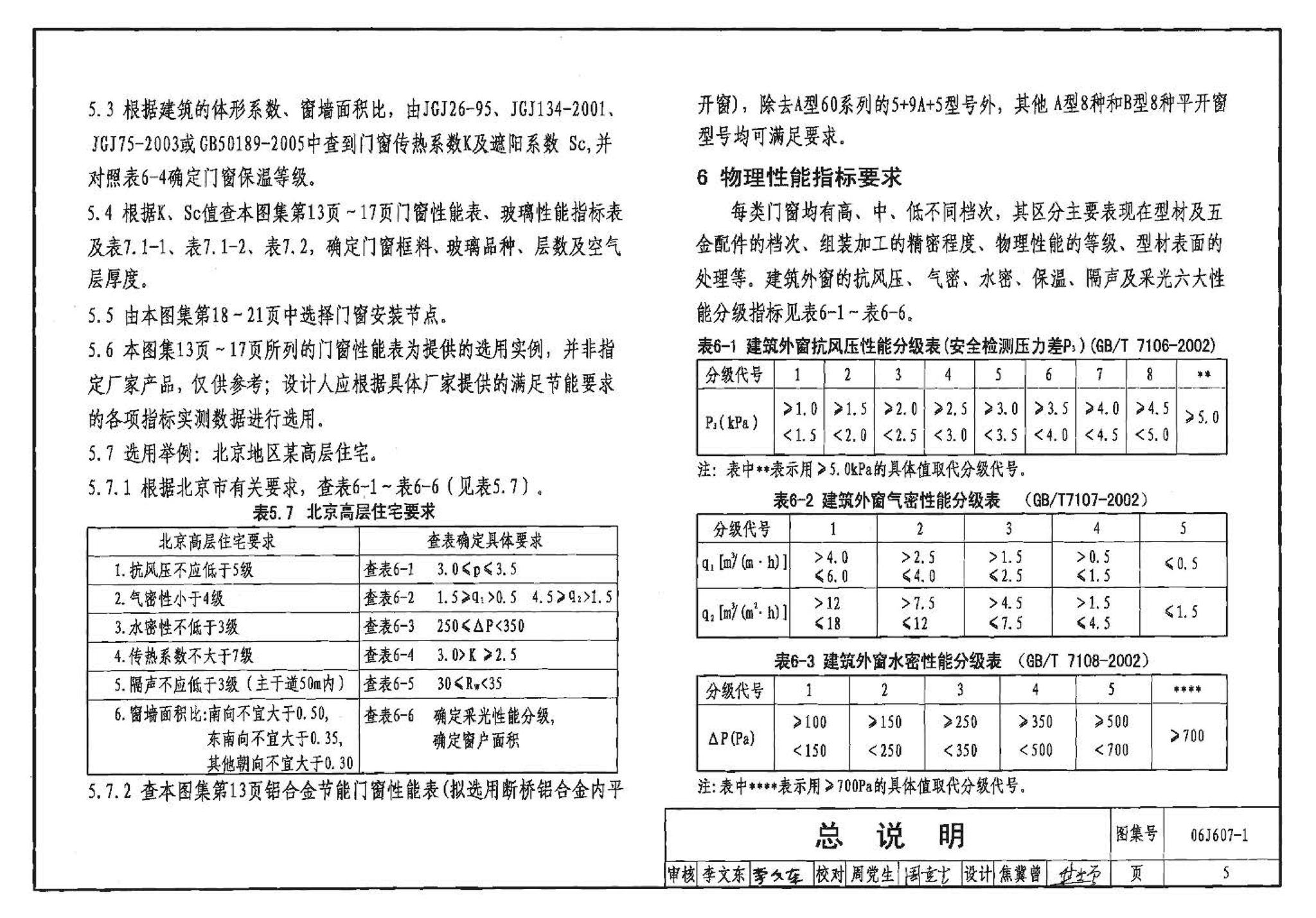 06J607-1--建筑节能门窗（一）