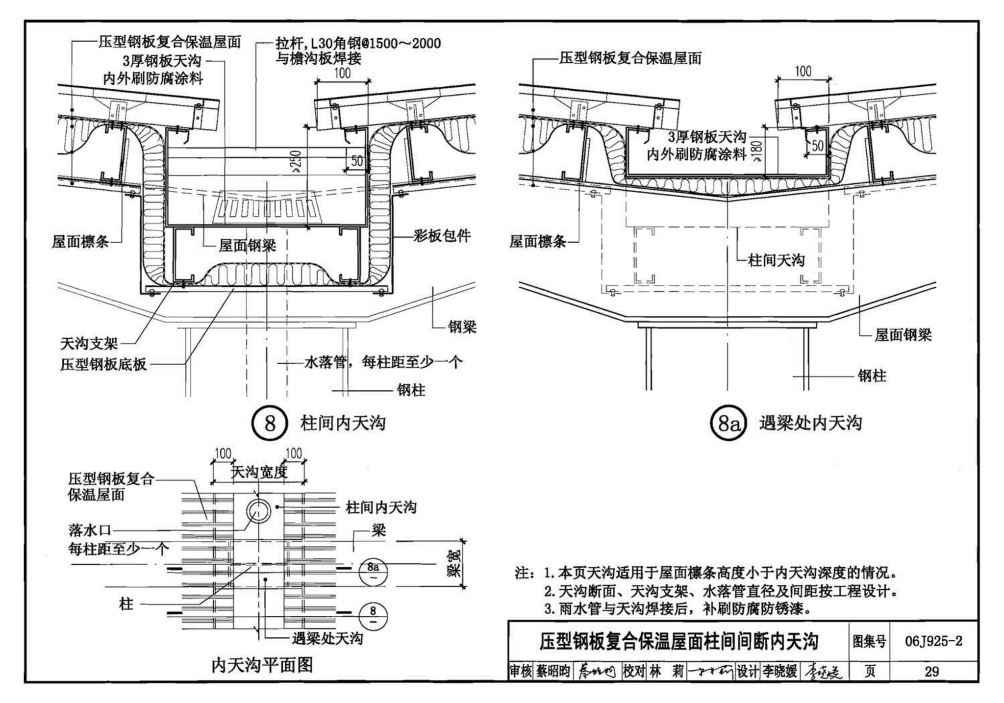 06J925-2--压型钢板、夹芯板屋面及墙体建筑构造（二）