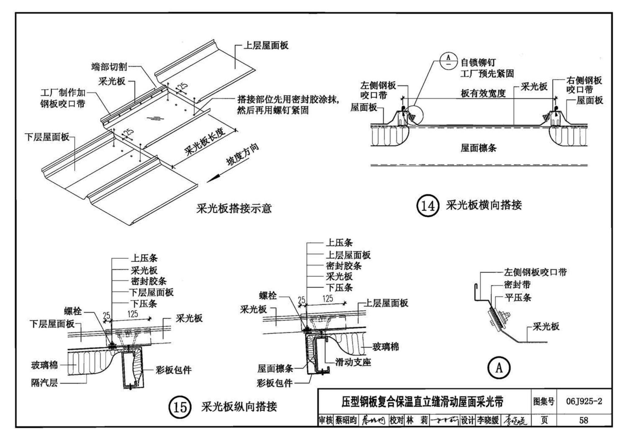 06J925-2--压型钢板、夹芯板屋面及墙体建筑构造（二）