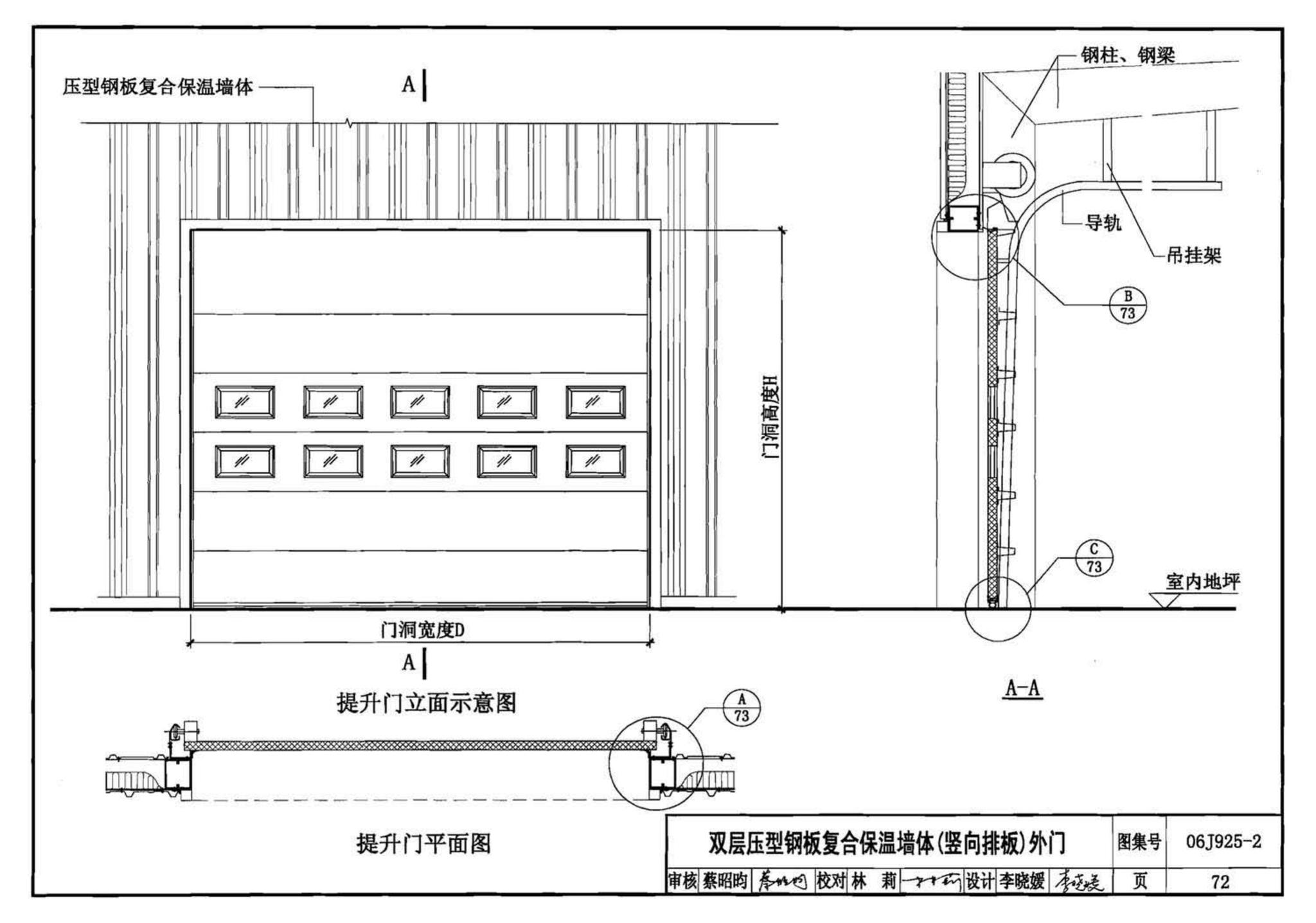 06J925-2--压型钢板、夹芯板屋面及墙体建筑构造（二）