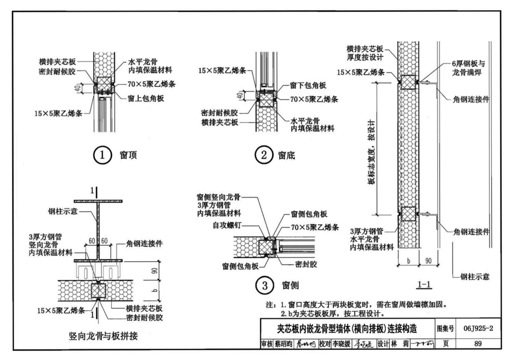 06J925-2--压型钢板、夹芯板屋面及墙体建筑构造（二）