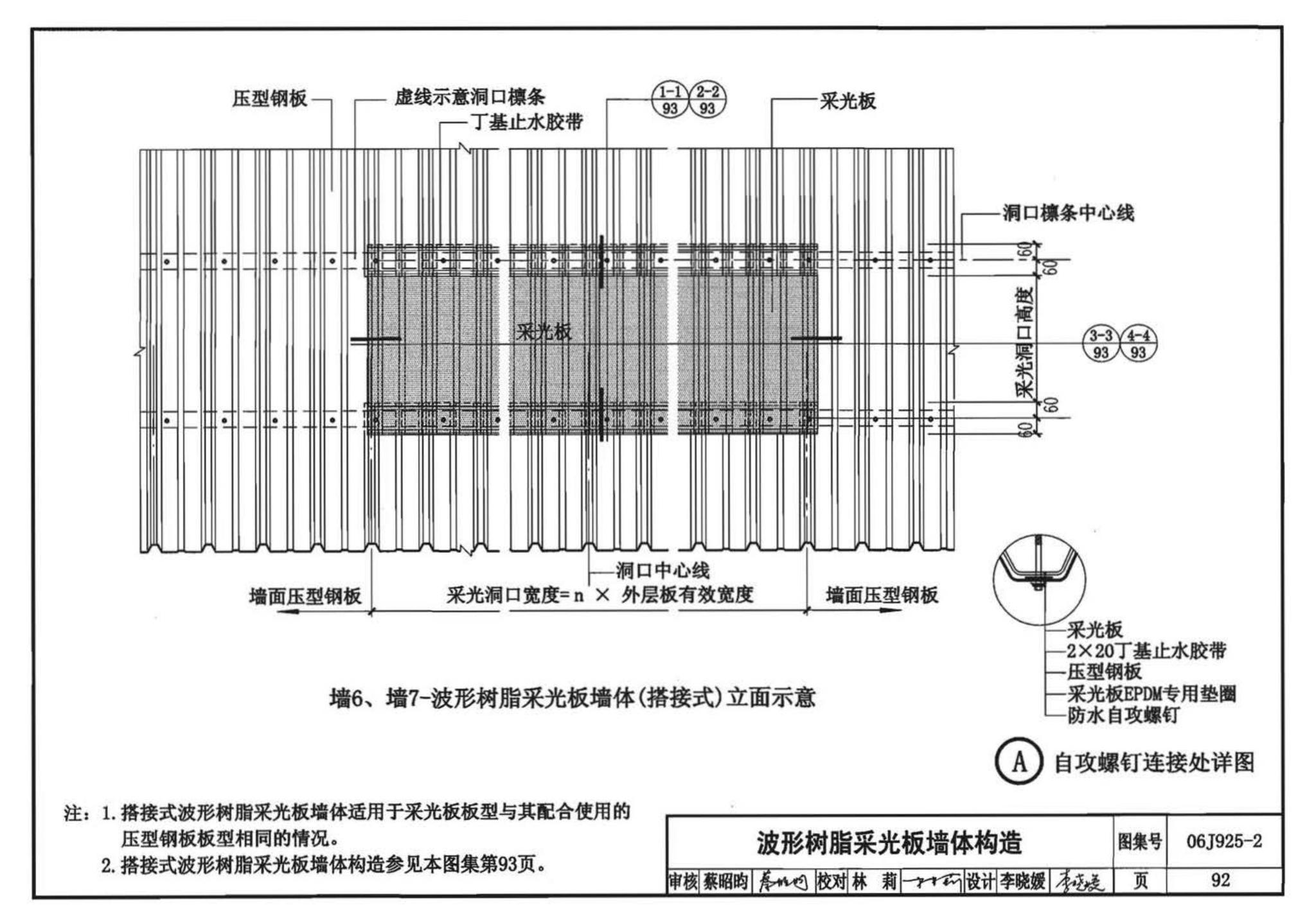 06J925-2--压型钢板、夹芯板屋面及墙体建筑构造（二）