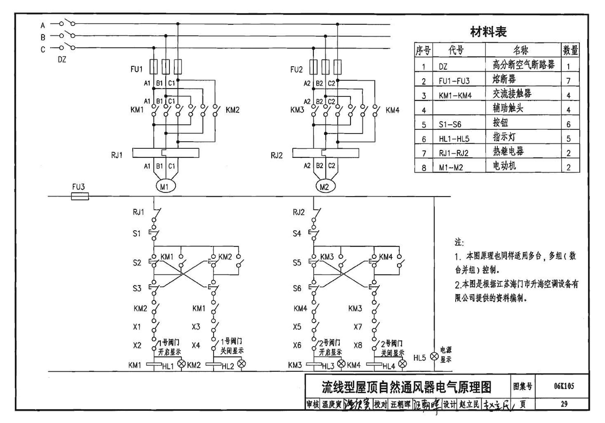 06K105--屋顶自然通风器选用与安装