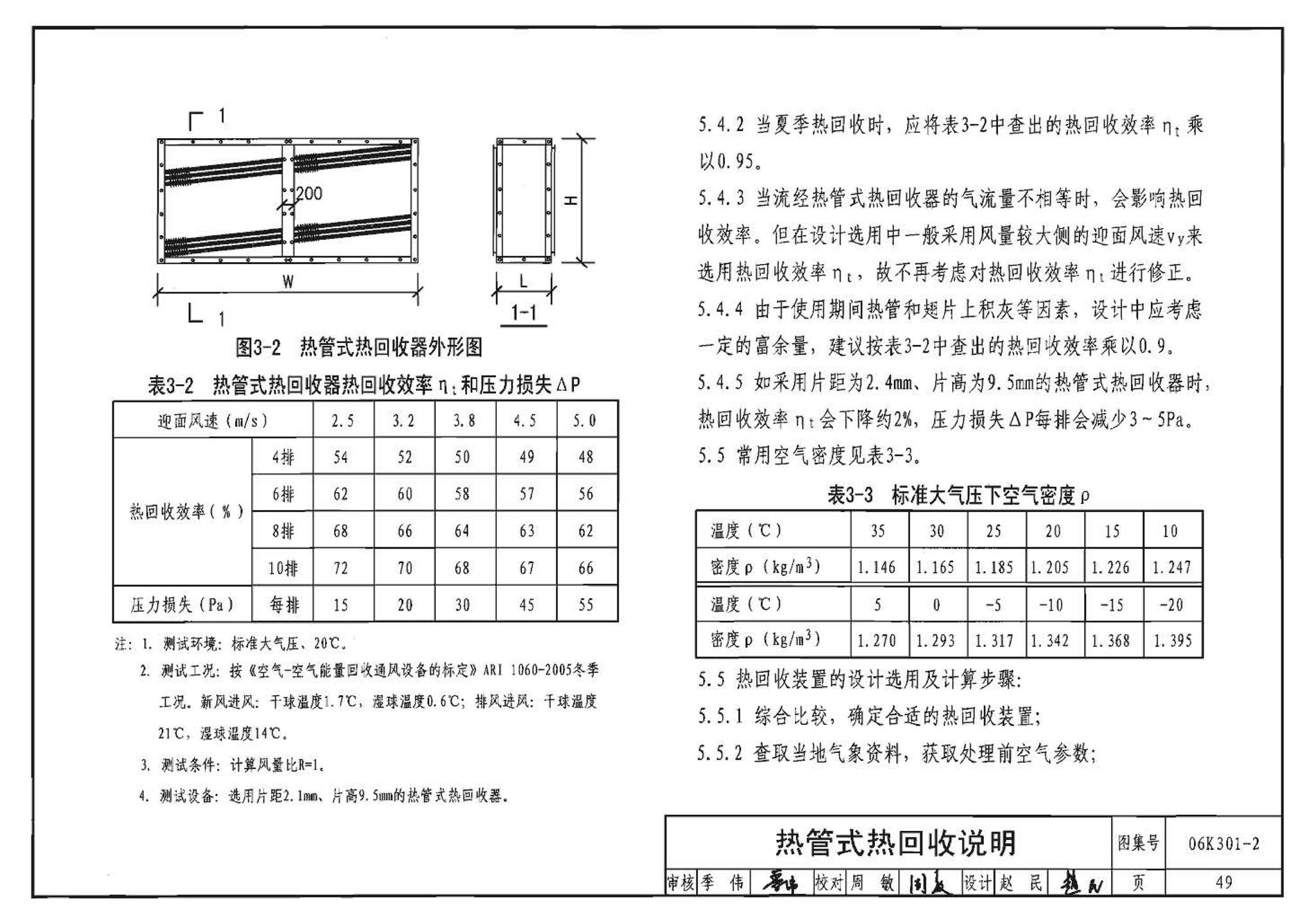 06K301-2--空调系统热回收装置选用与安装