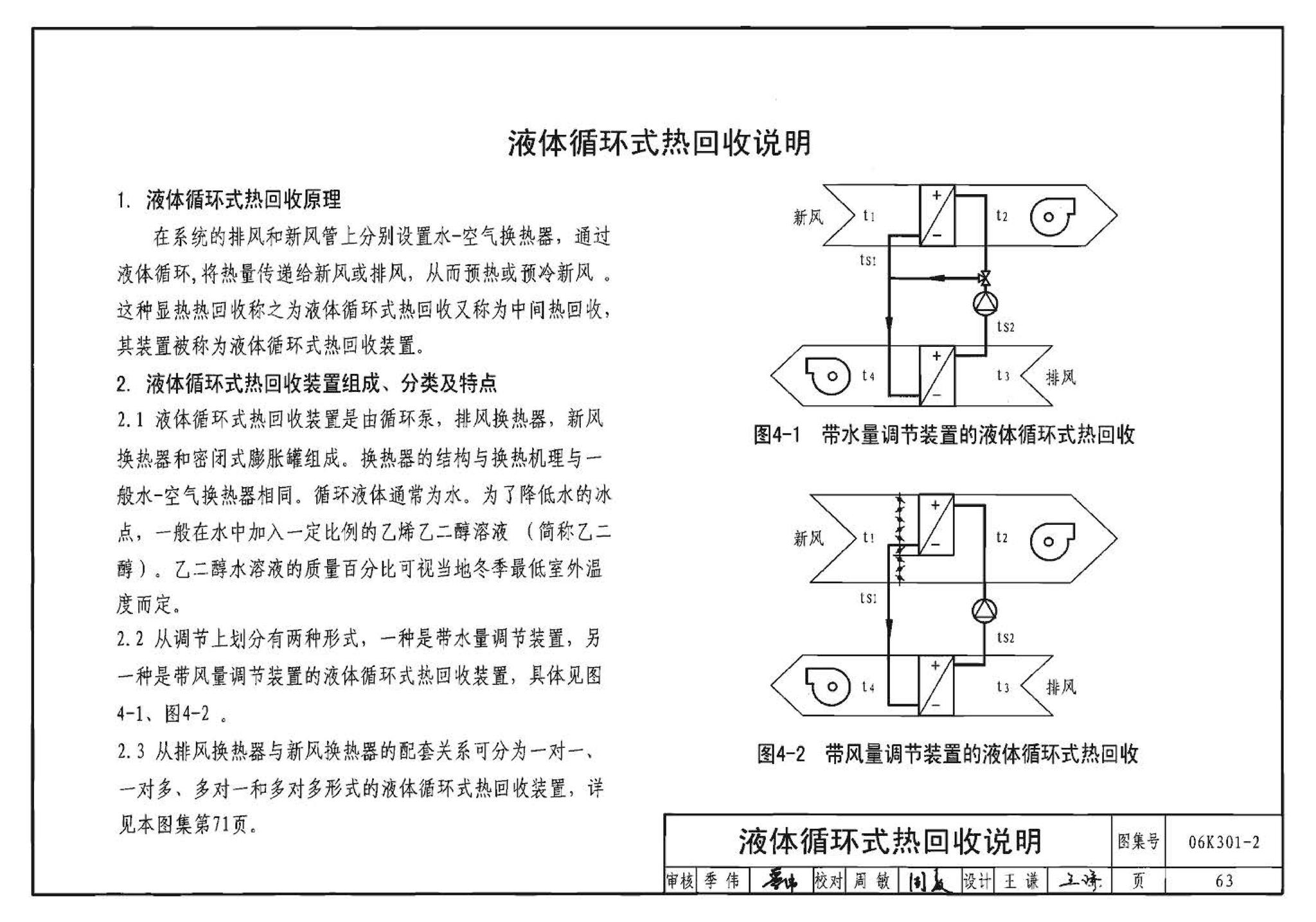 06K301-2--空调系统热回收装置选用与安装