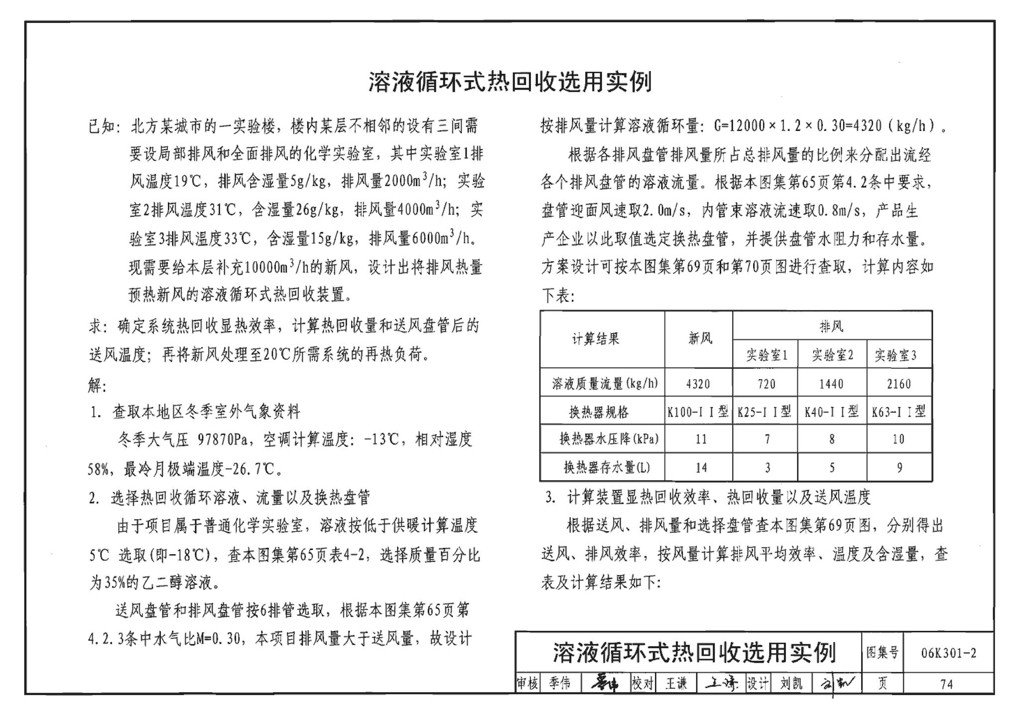 06K301-2--空调系统热回收装置选用与安装