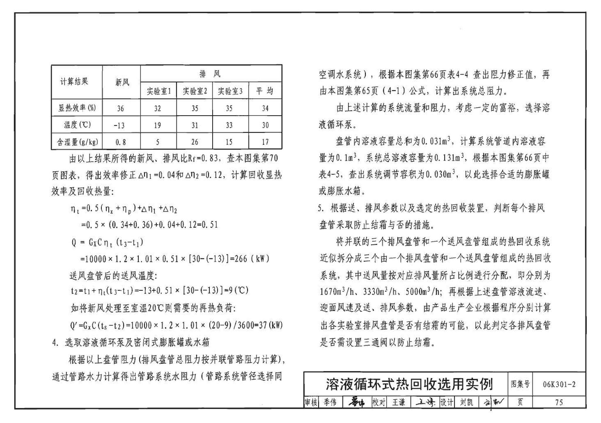 06K301-2--空调系统热回收装置选用与安装