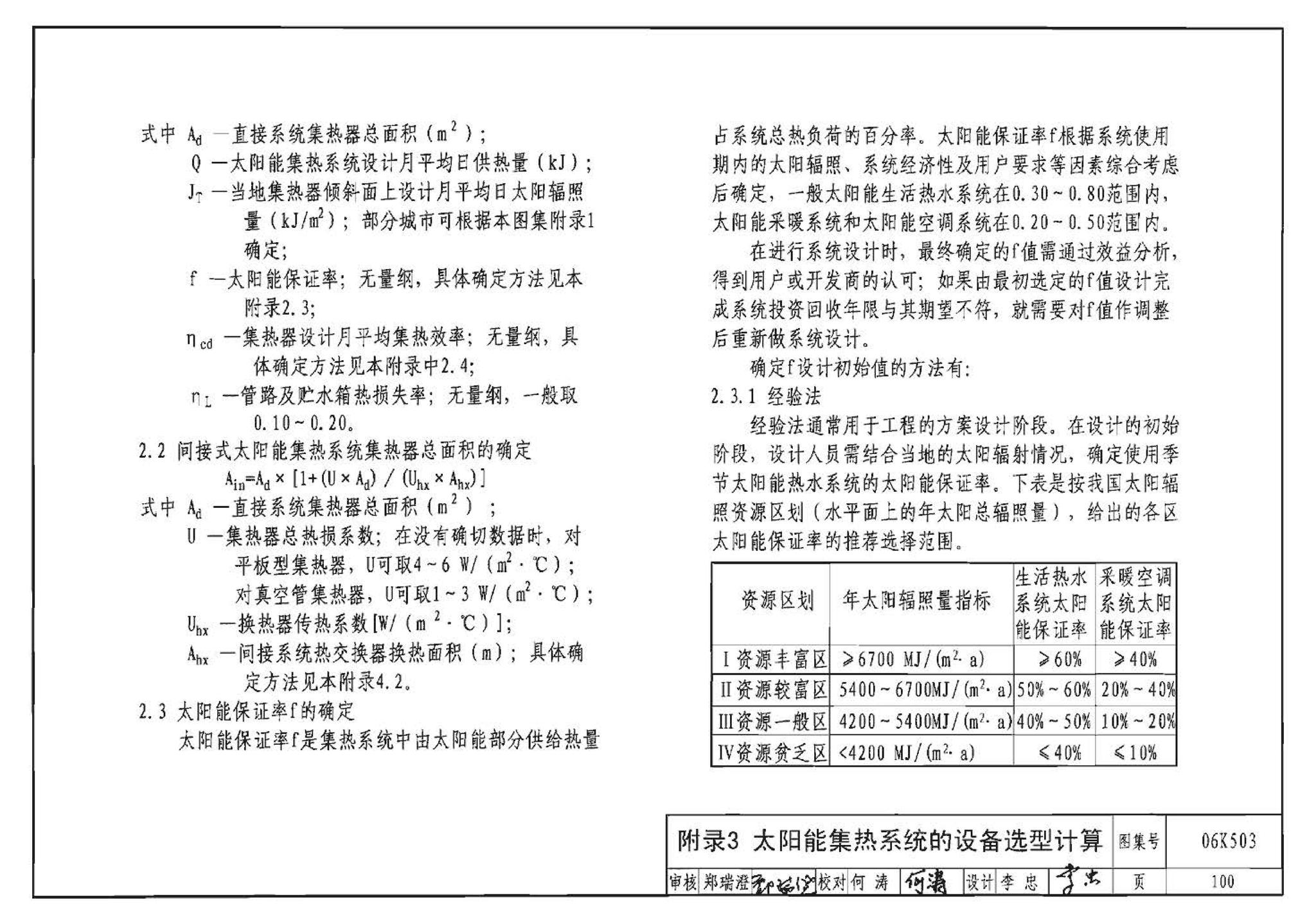 06K503--太阳能集热系统设计与安装