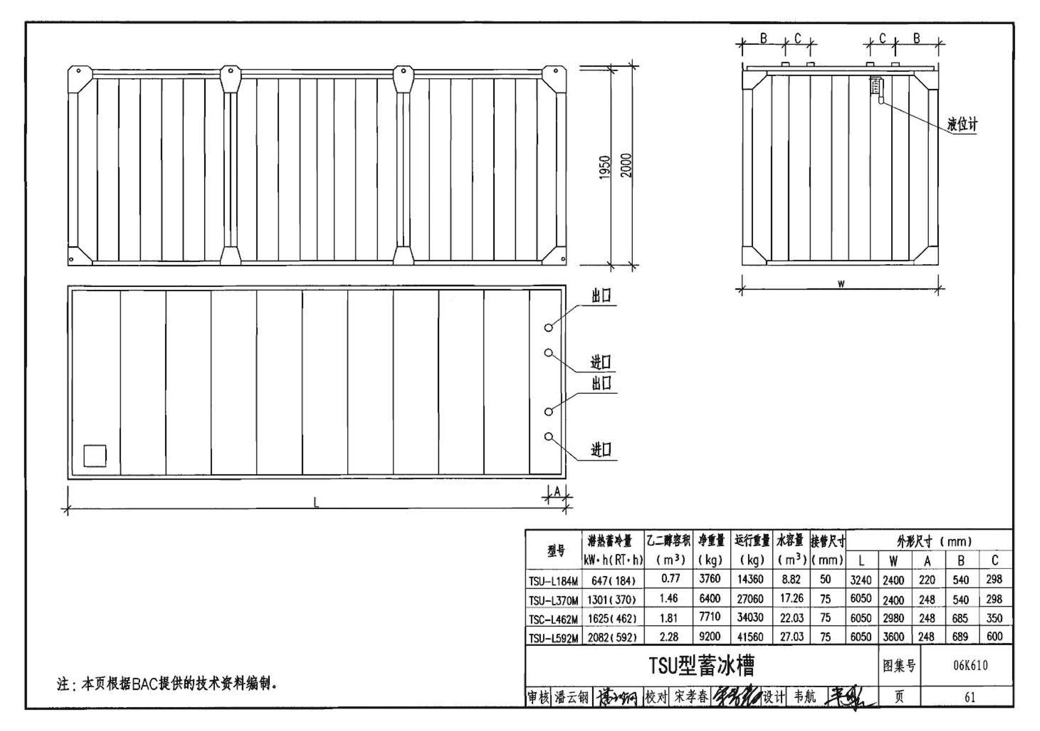 06K610--冰蓄冷系统设计与施工图集