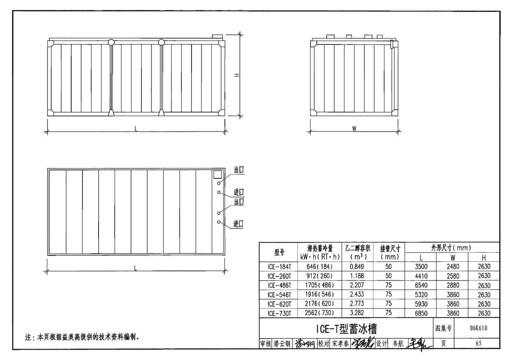 06K610--冰蓄冷系统设计与施工图集