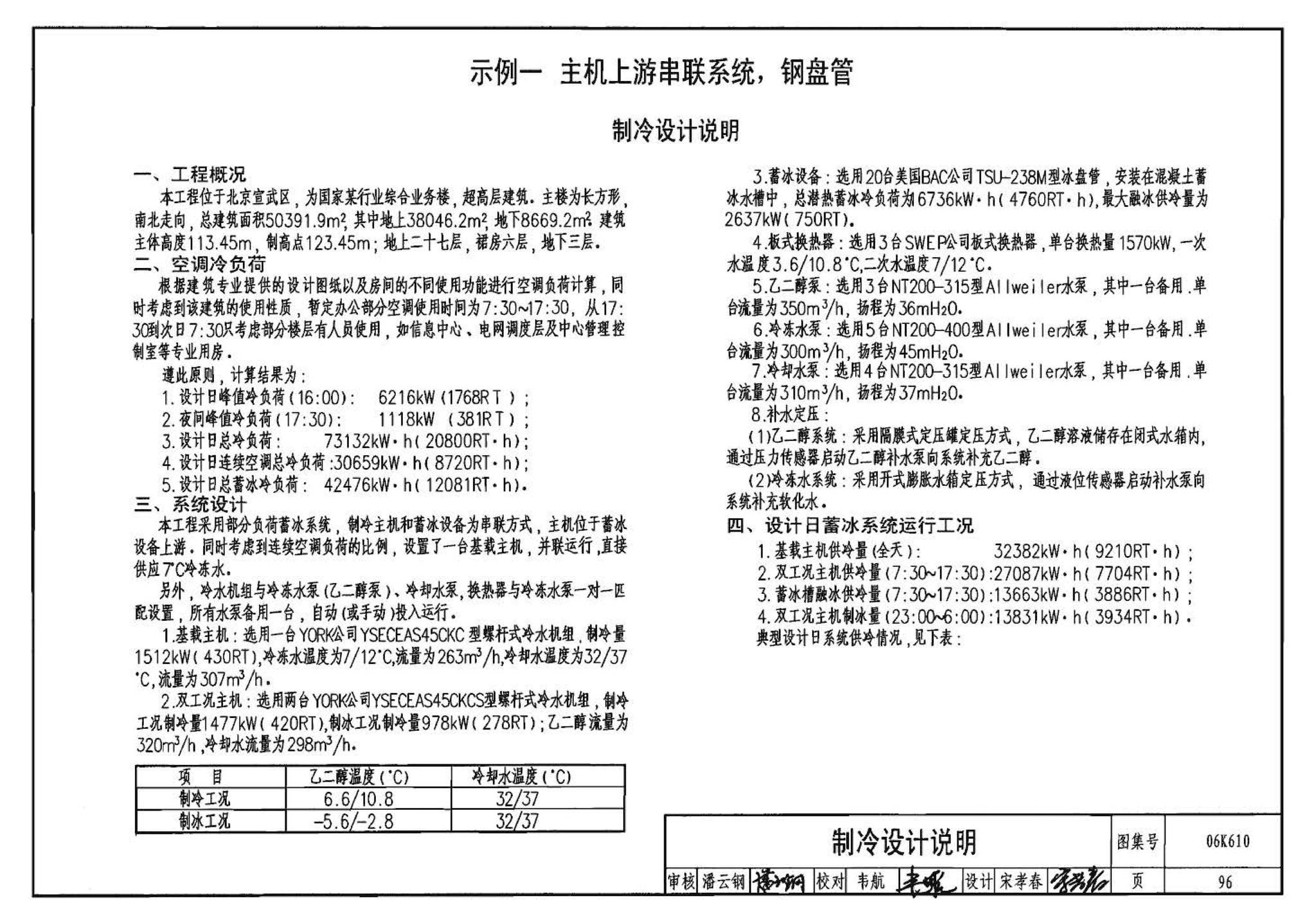 06K610--冰蓄冷系统设计与施工图集