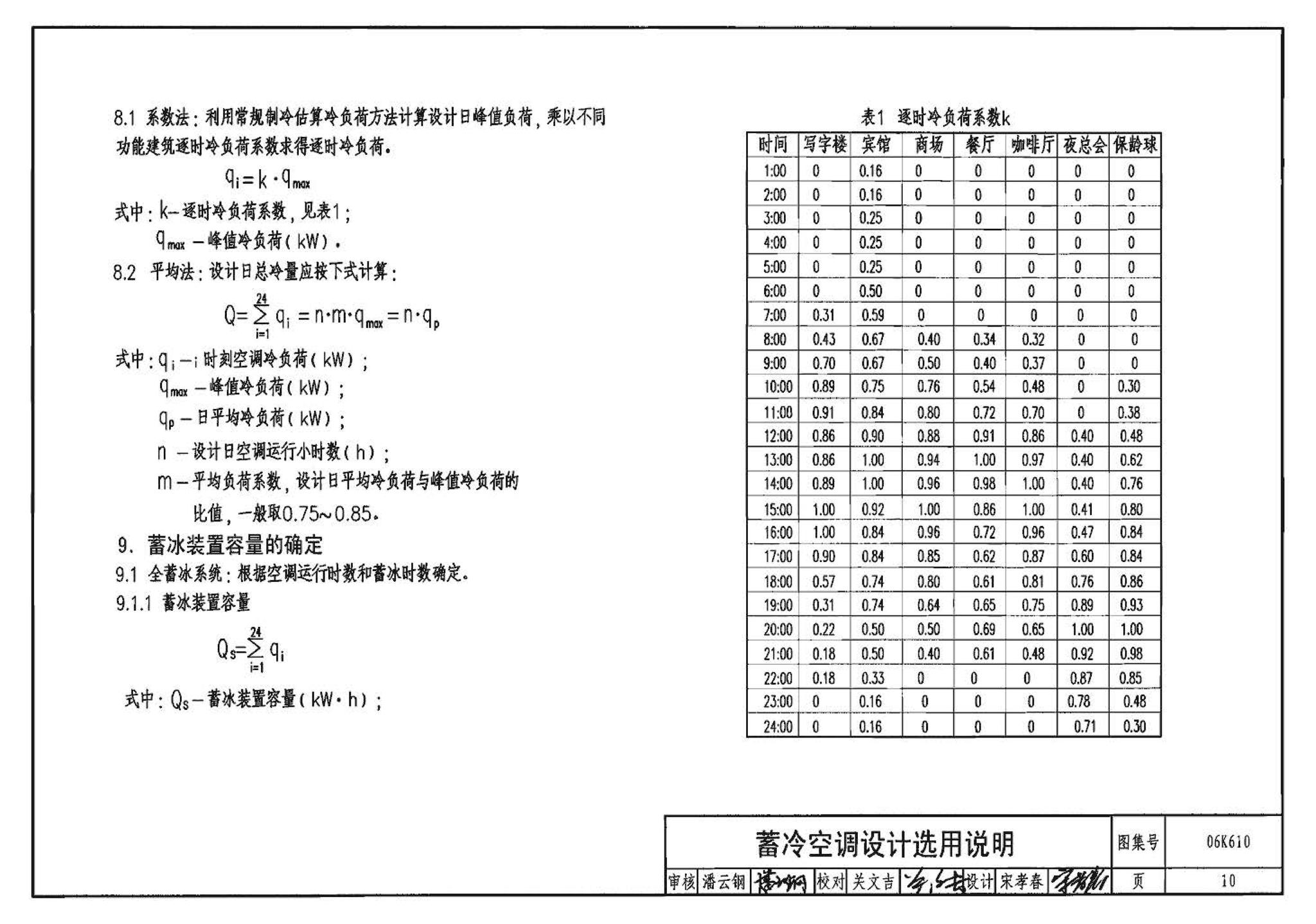 06K610--冰蓄冷系统设计与施工图集