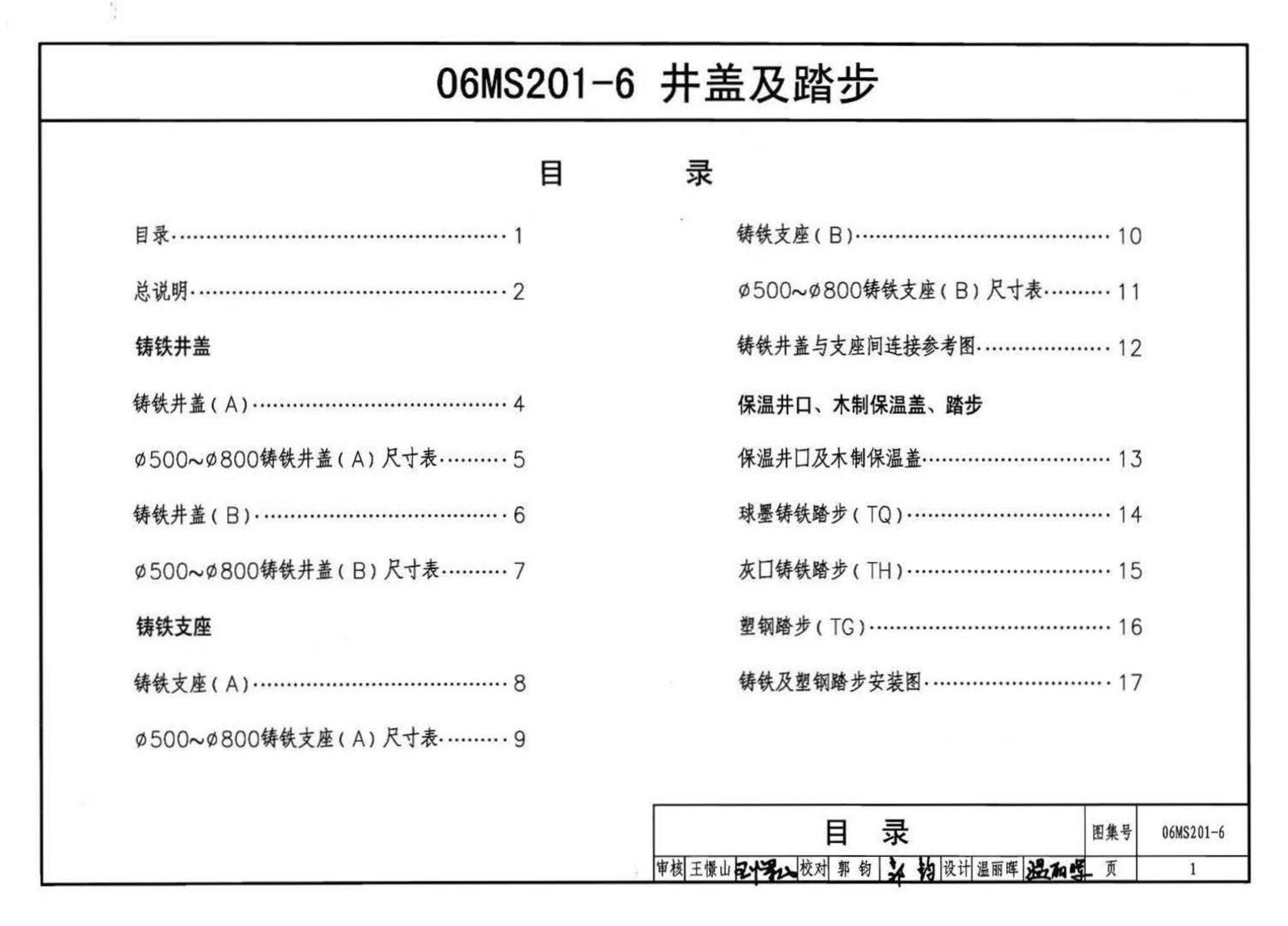 06MS201--市政排水管道工程及附属设施