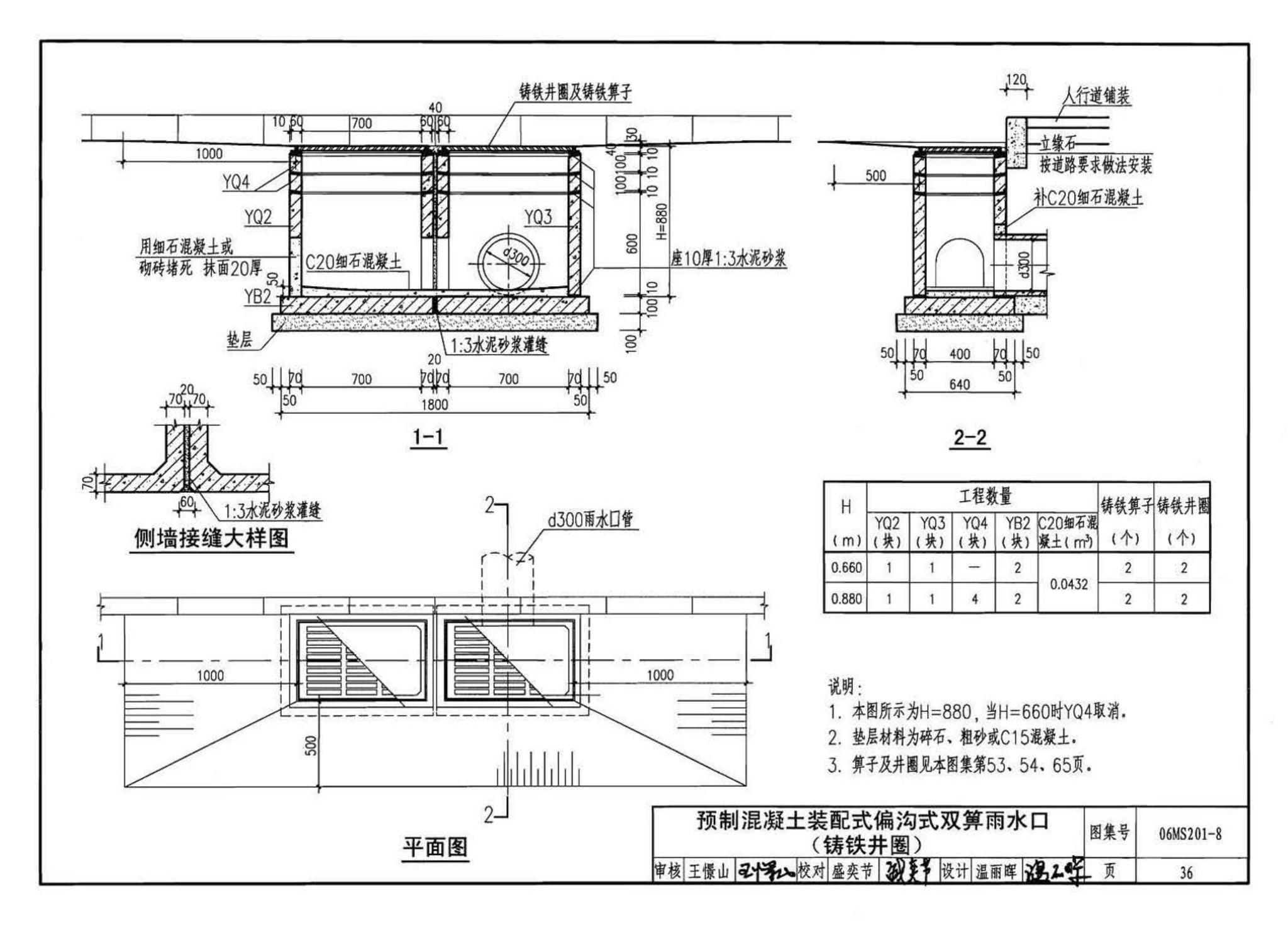 06MS201--市政排水管道工程及附属设施