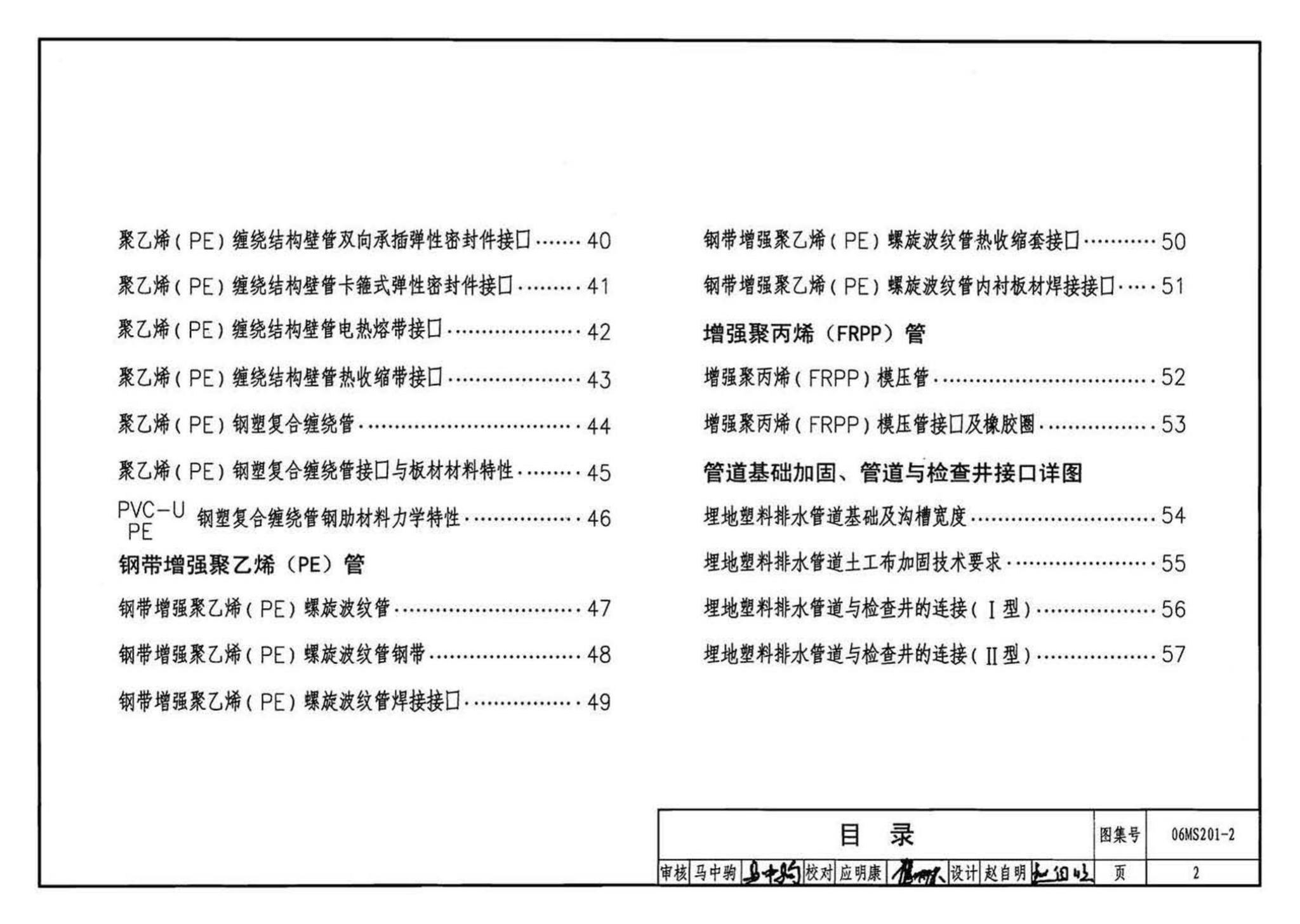 06MS201--市政排水管道工程及附属设施