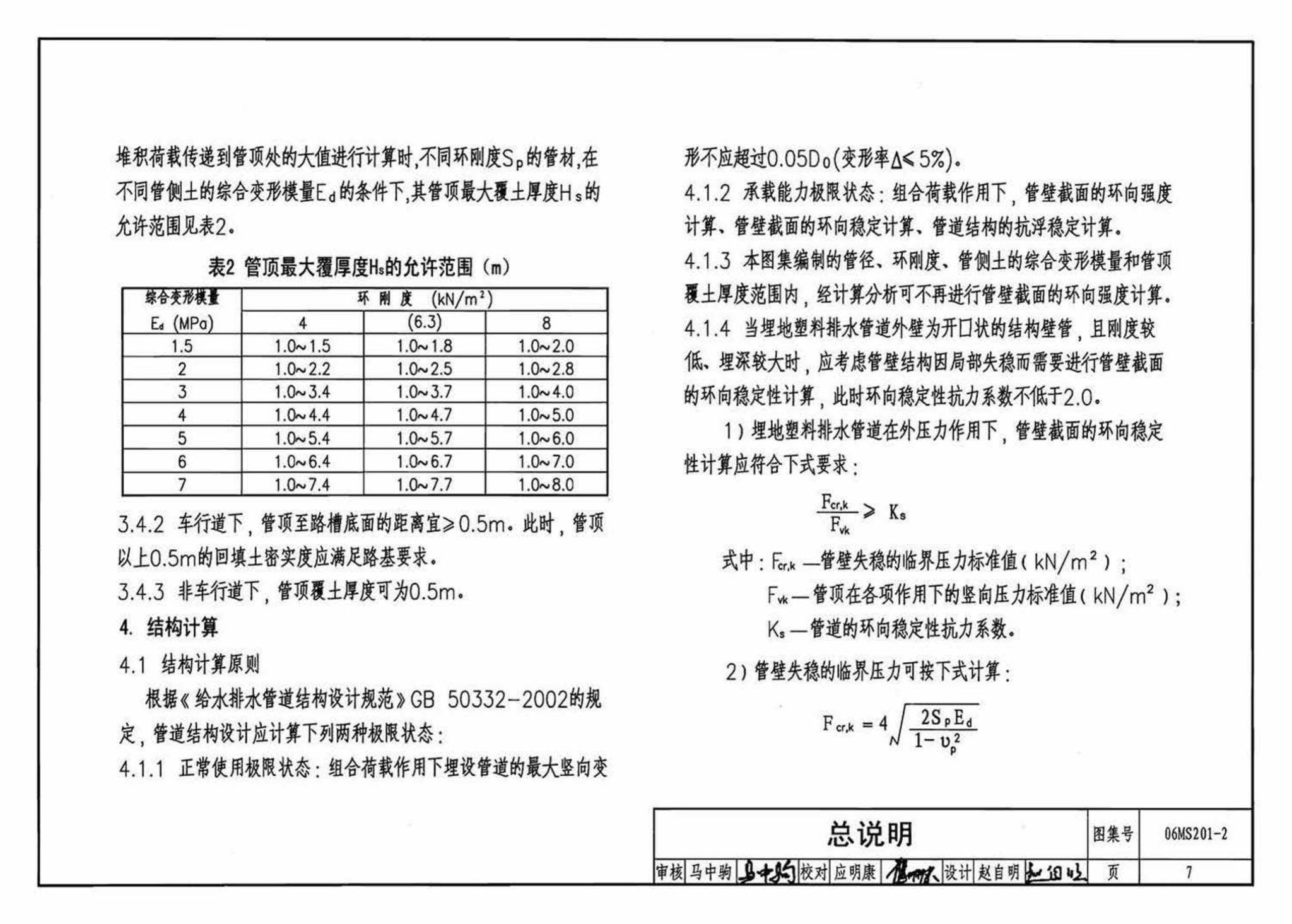 06MS201--市政排水管道工程及附属设施