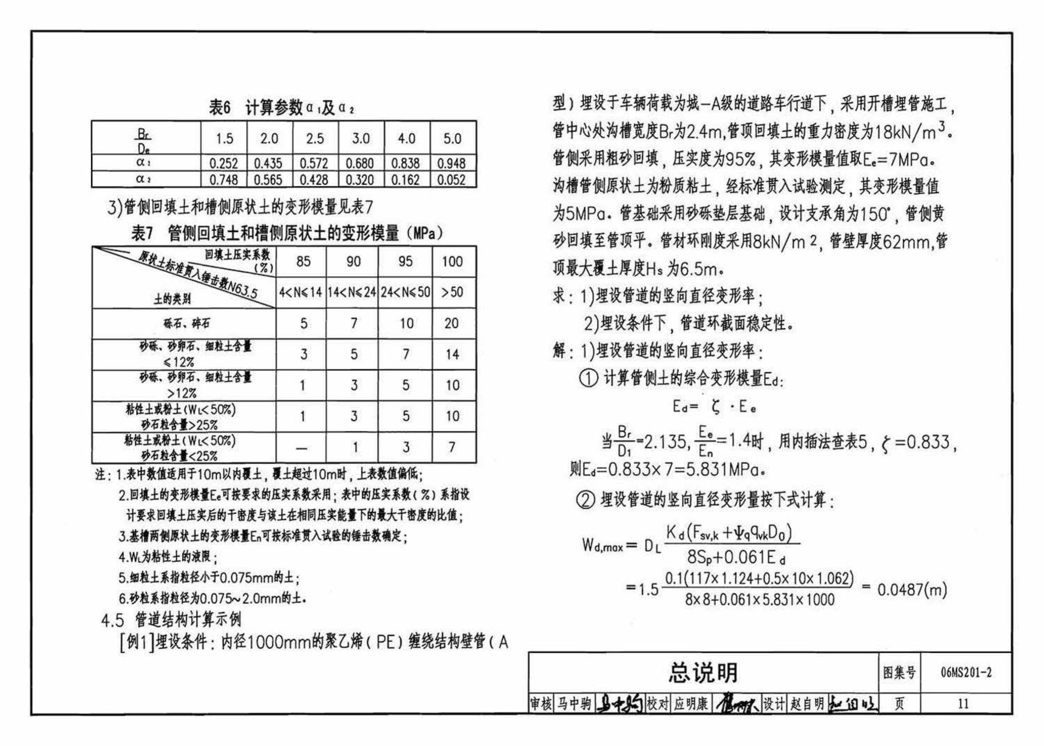 06MS201--市政排水管道工程及附属设施