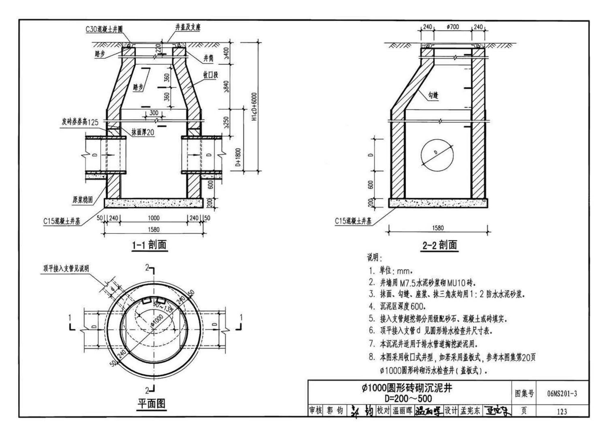 06MS201--市政排水管道工程及附属设施