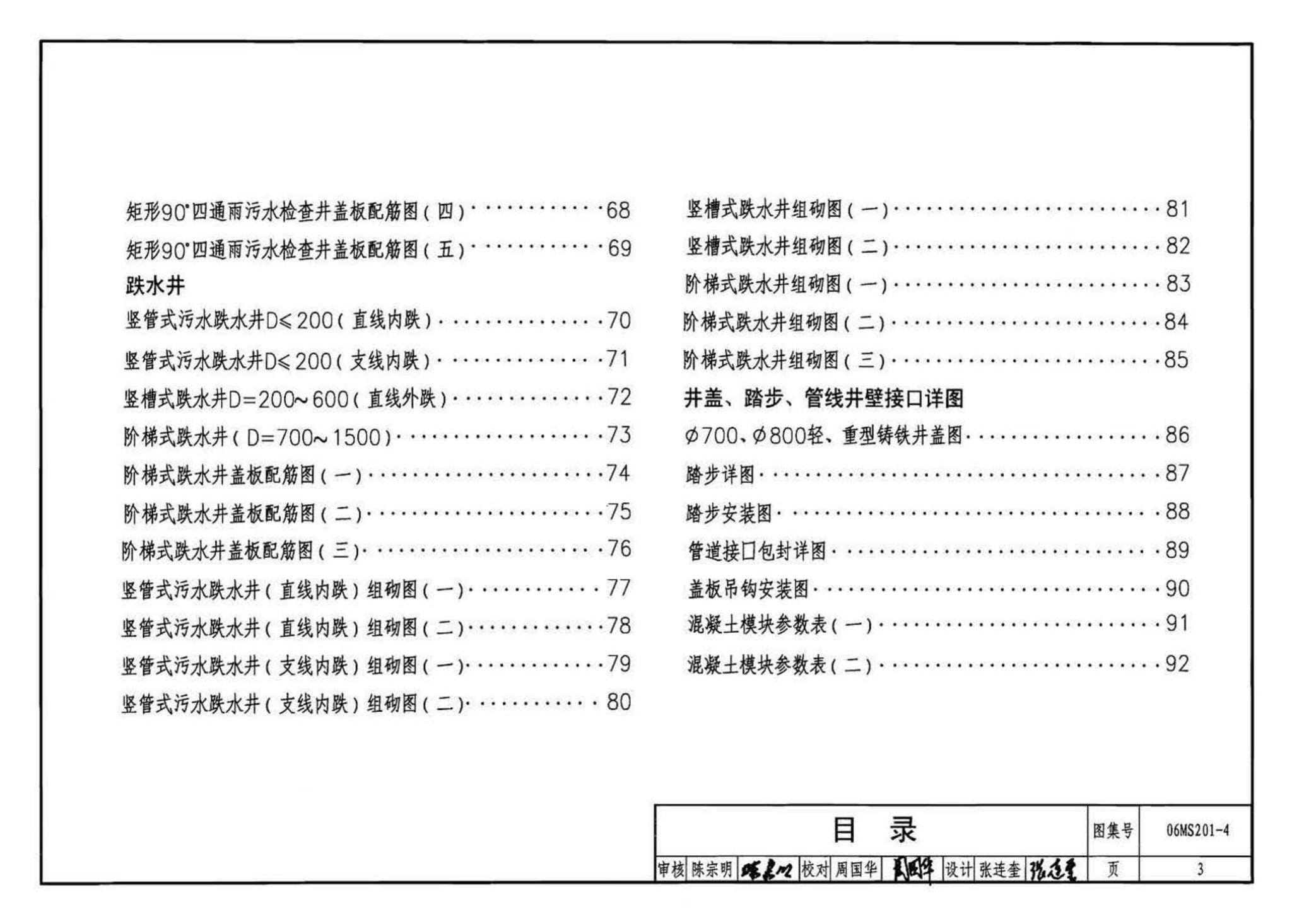 06MS201--市政排水管道工程及附属设施